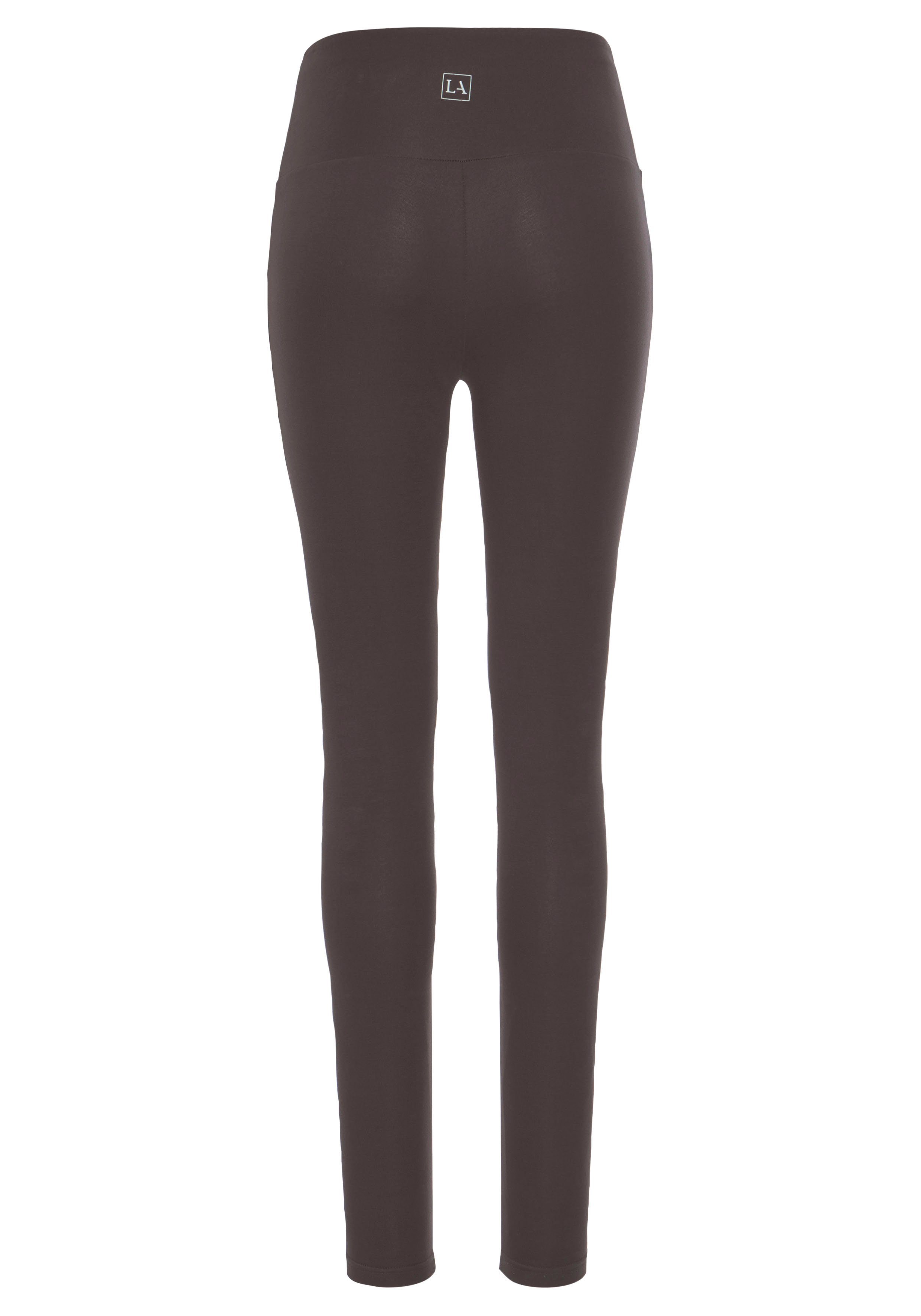 Lascana Legging met brede boord, loungewear