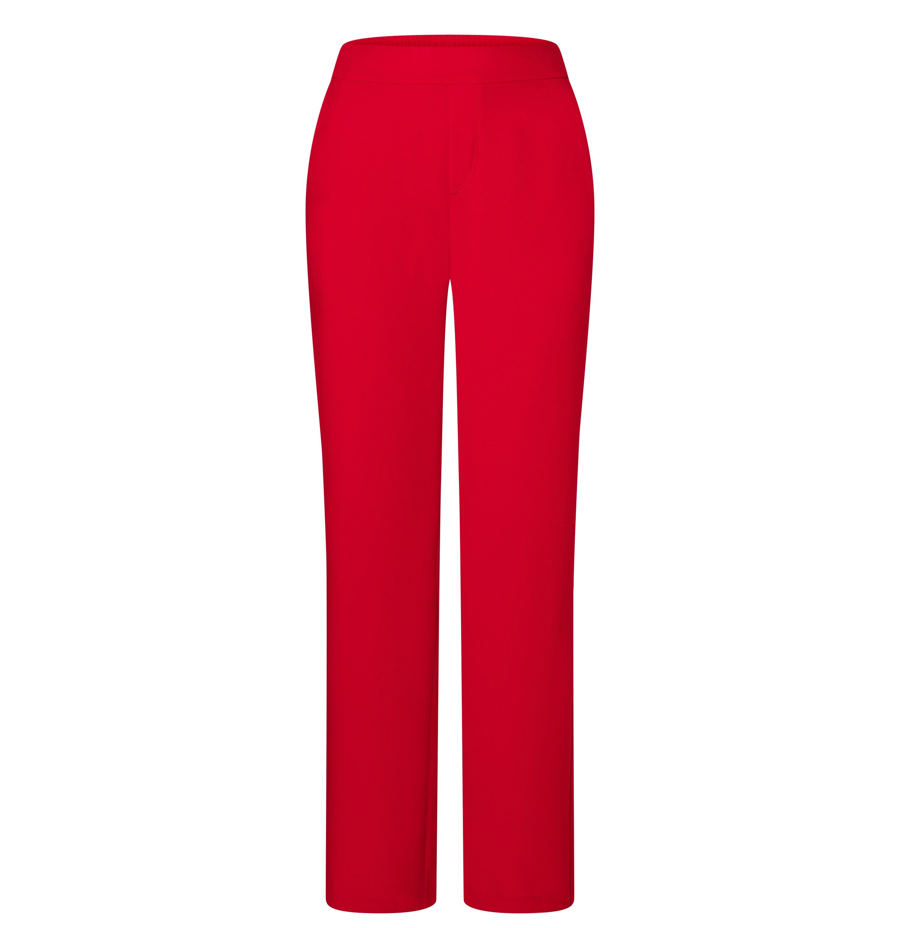 MAC regular fit pantalon CHIARA rood