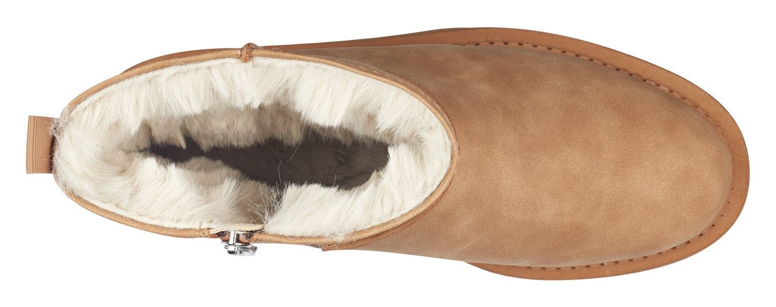 Tamaris Winterlaarzen hakken, winter-enkellaars, outdoorschoen met duo tex-uitrusting