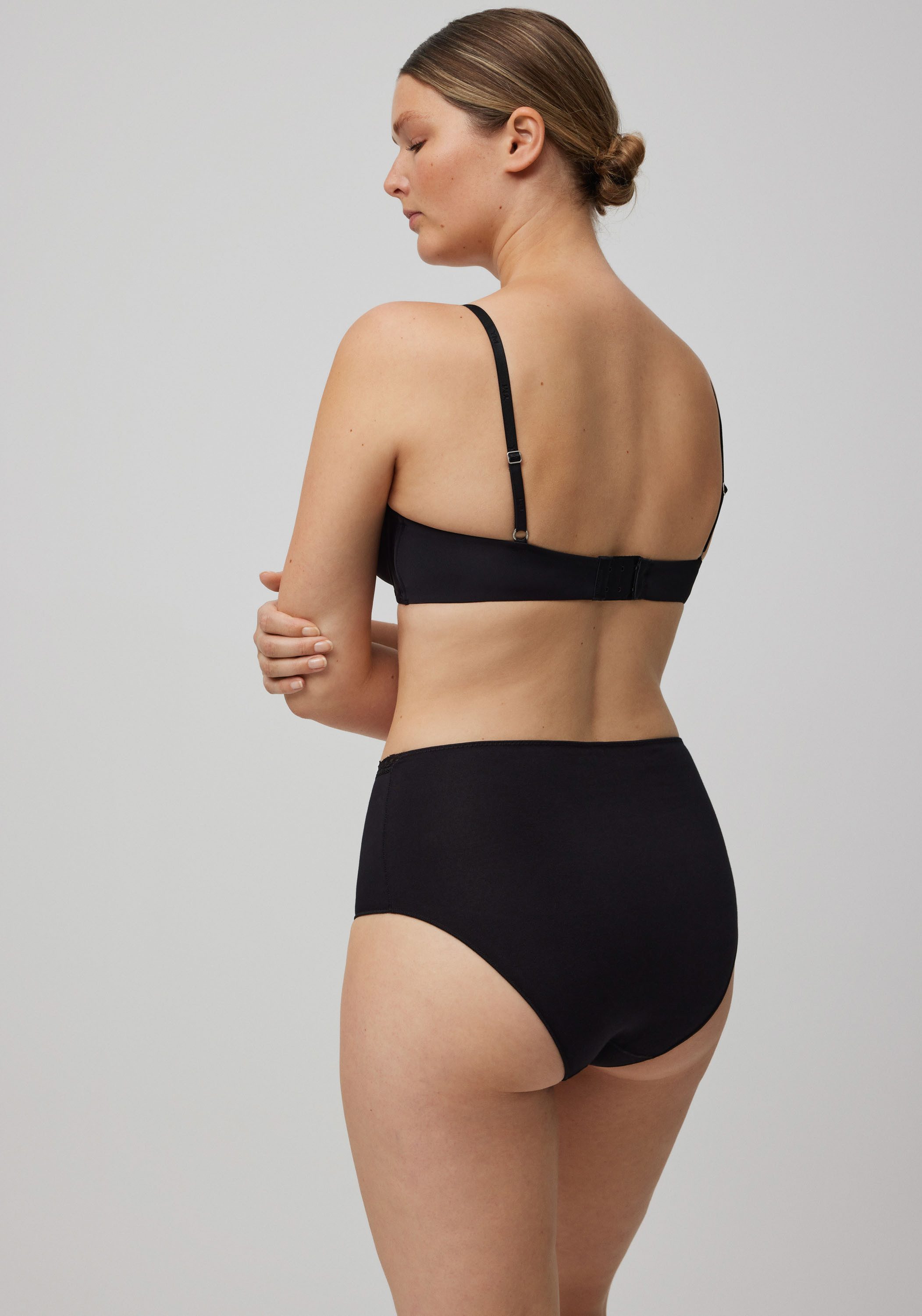 YSABEL MORA Tailleslip BASIC COLLECTION COTTON WITH LACE hoog uitgesneden en verfijnd met delicate kant (Set van 3)