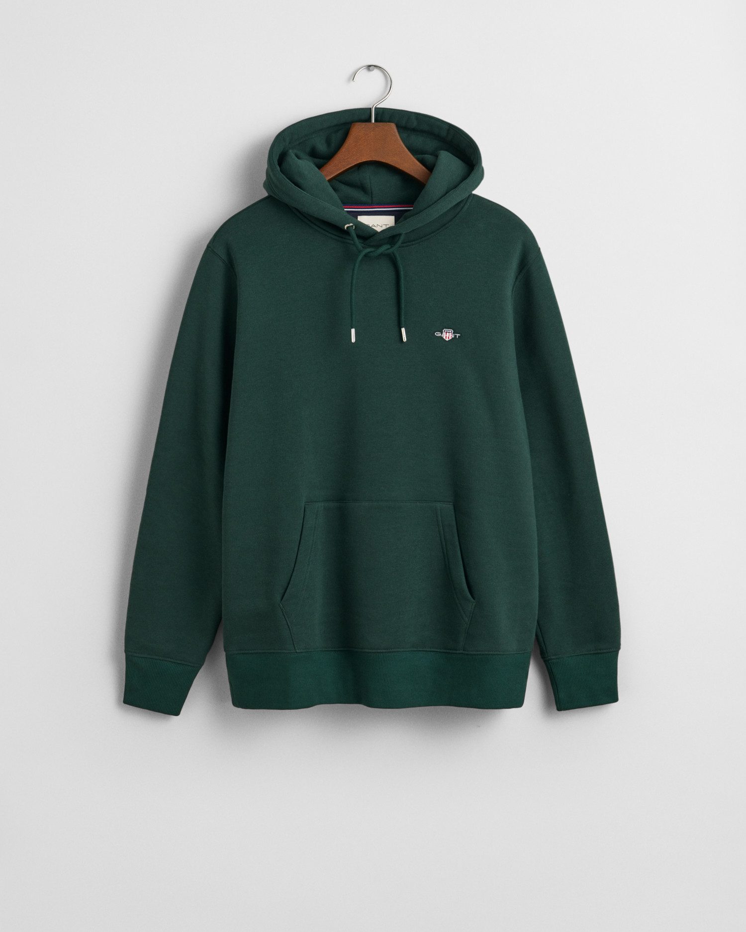 Gant Hoodie REG SHIELD HOODIE met logoborduursel op borsthoogte