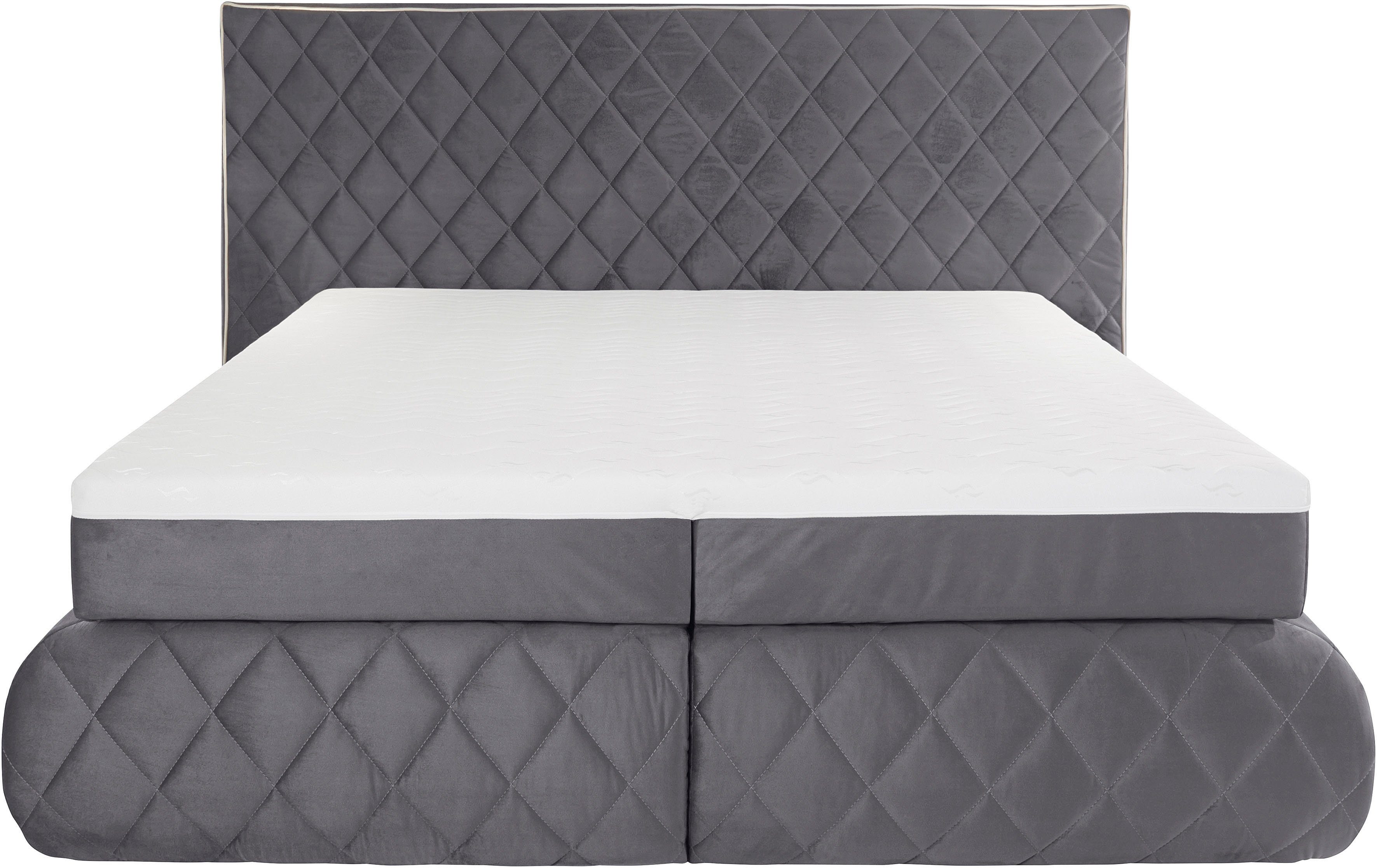 Places of Style Boxspring Alaric naar keuze met en zonder stralen, topmatras pocketvering