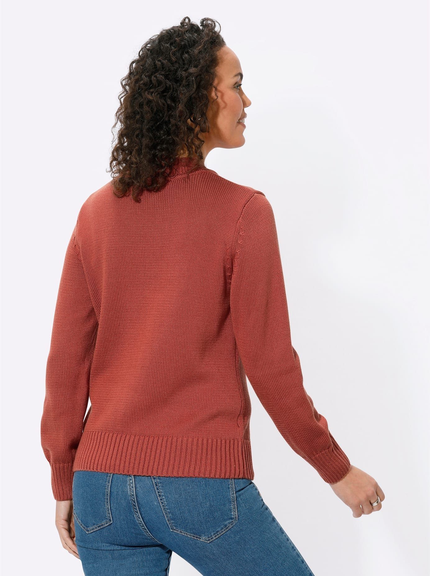 Casual Looks Trui met staande kraag Trui