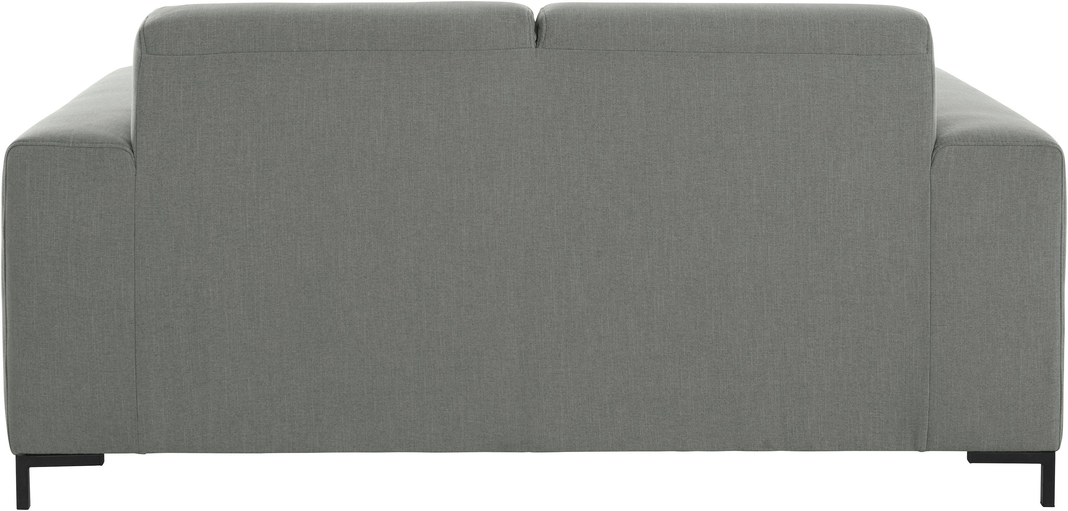 OTTO products 2-zitsbank Grazzo hoogwaardige stoffen van gerecycled materiaal, stiksels op de zitting
