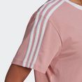 adidas sportswear t-shirt essentials 3-stripes roze