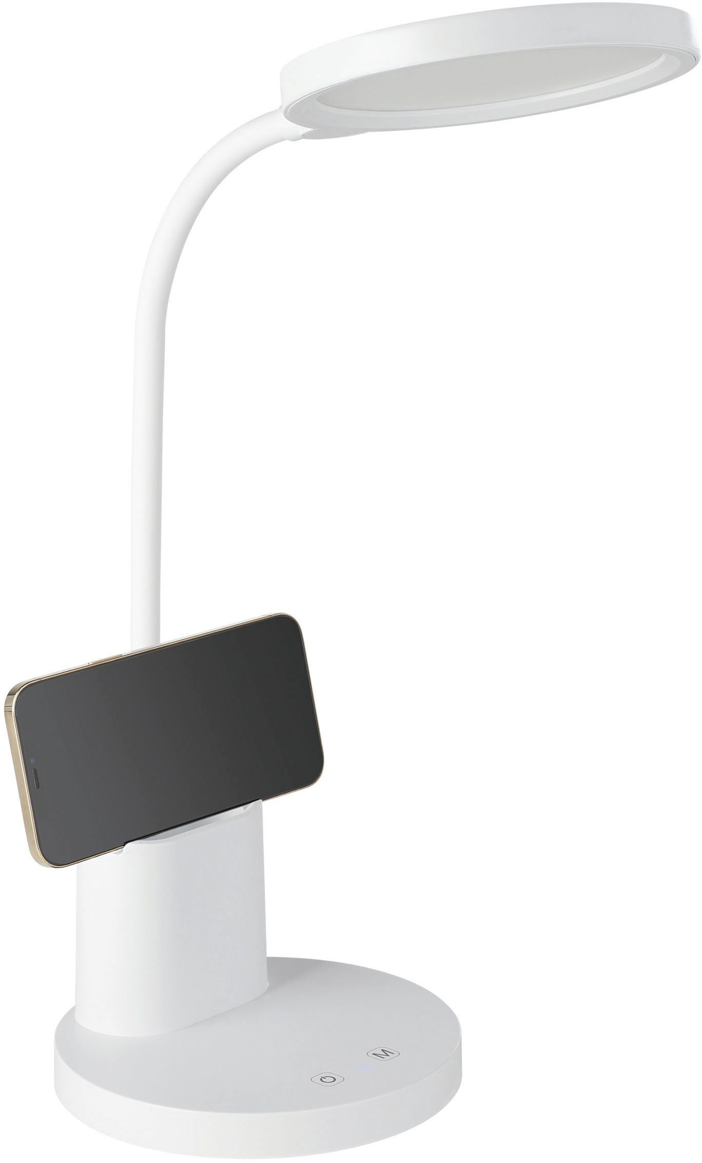 EGLO Tafellamp BROLINI LED Tafellamp, kunststof, IP20, bureaulamp, lamp (1 stuk)