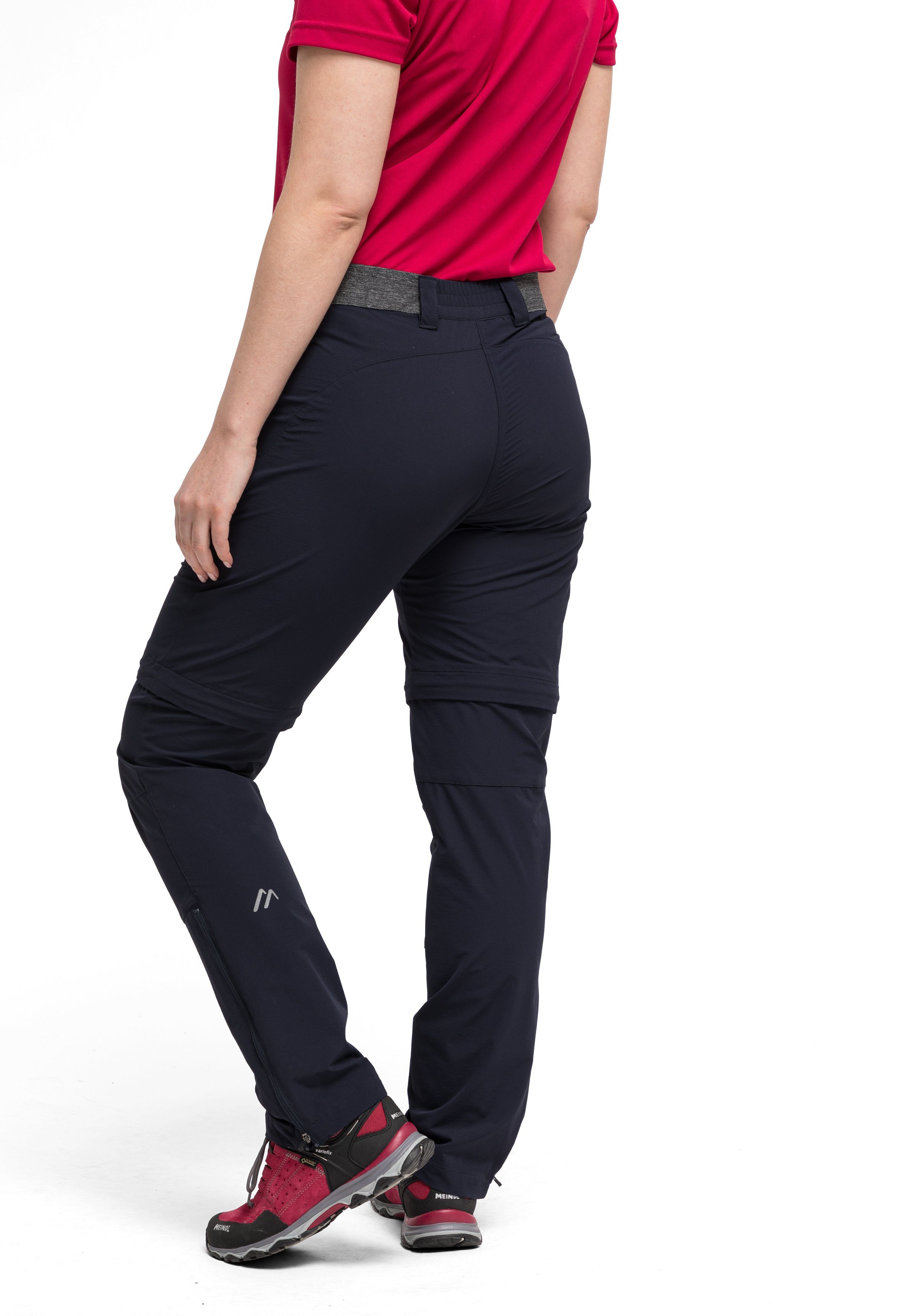 Maier Sports Functionele broek Norit Zip 2.0 W met praktische zipp-offfunctie