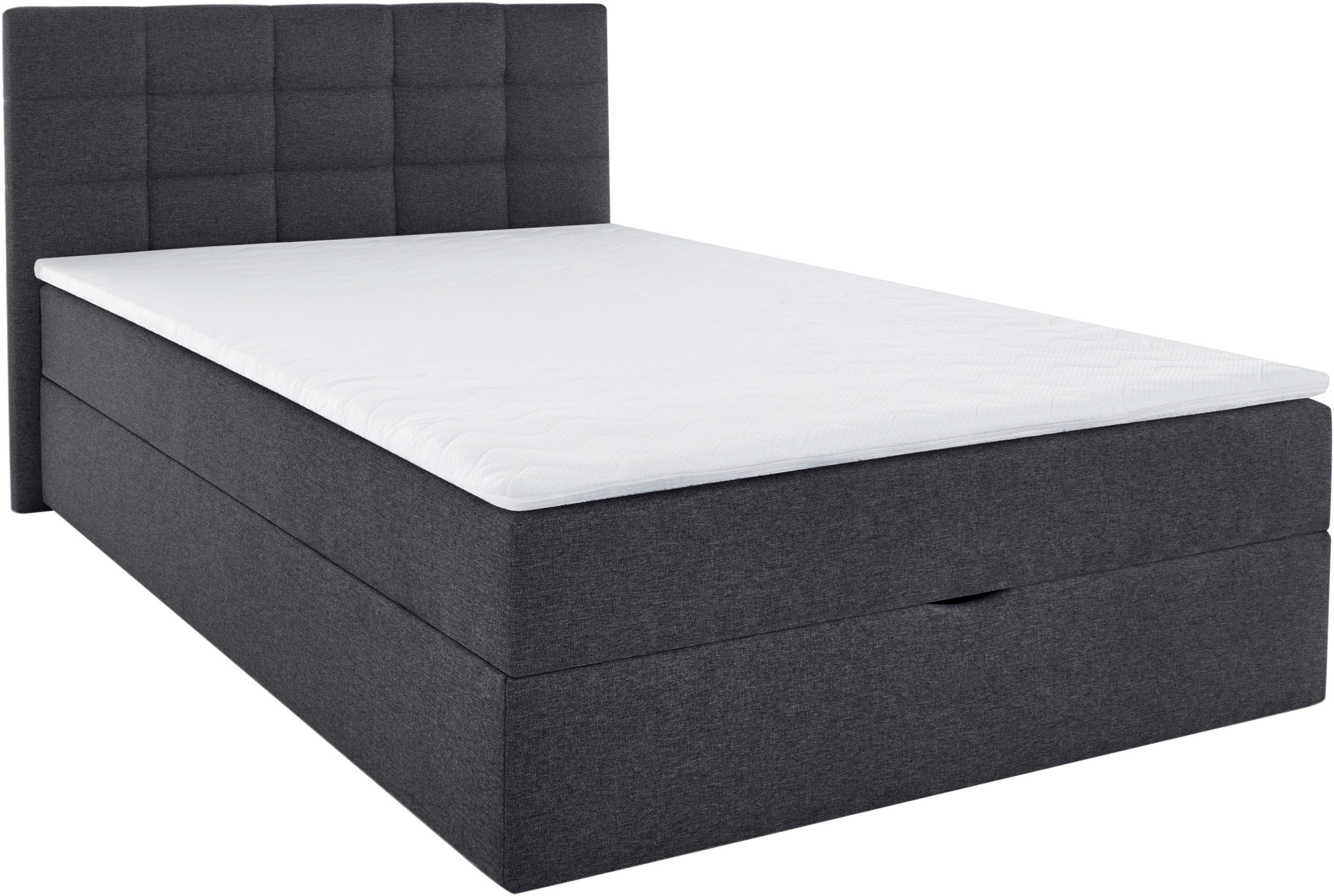 INOSIGN Boxspring OVALO optioneel met bedbox, verkrijgbaar in h2, h3 & h4