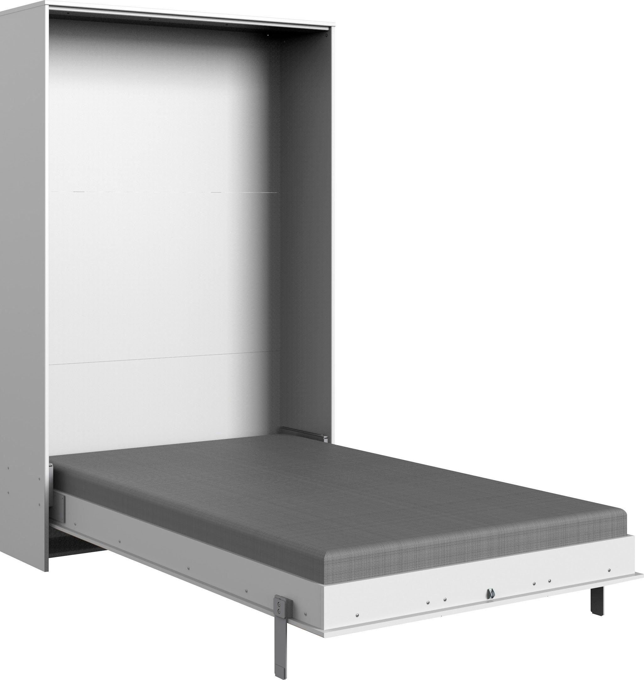 Wimex Verticaal opklapbed Juist kastklapbed logeerbed verticaal opklapbaar, 3 ligplaatsen, met lattenbodem, made in germany