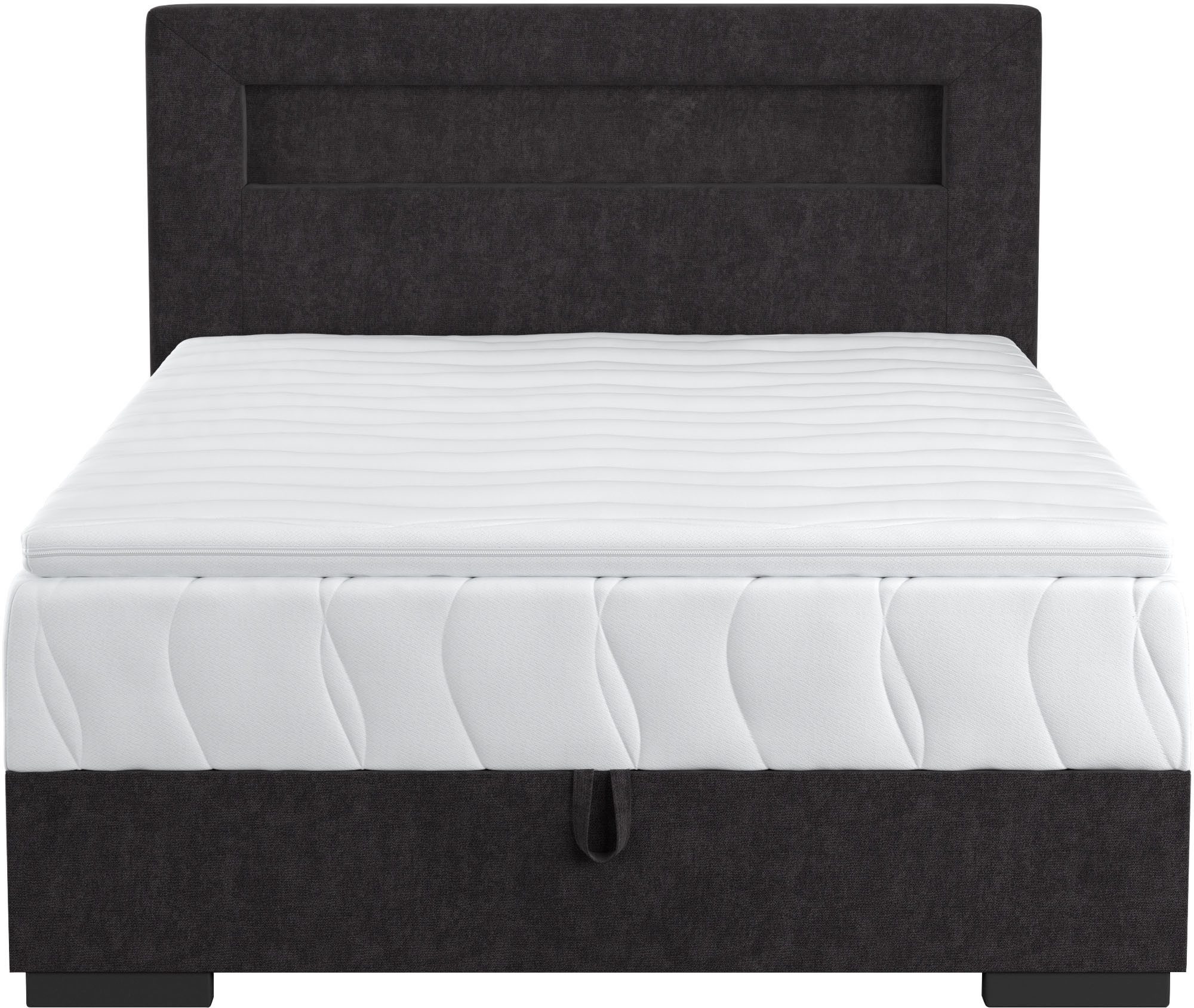 COTTA Boxspring Kelly uitgerust met led-licht, incl. bedlade