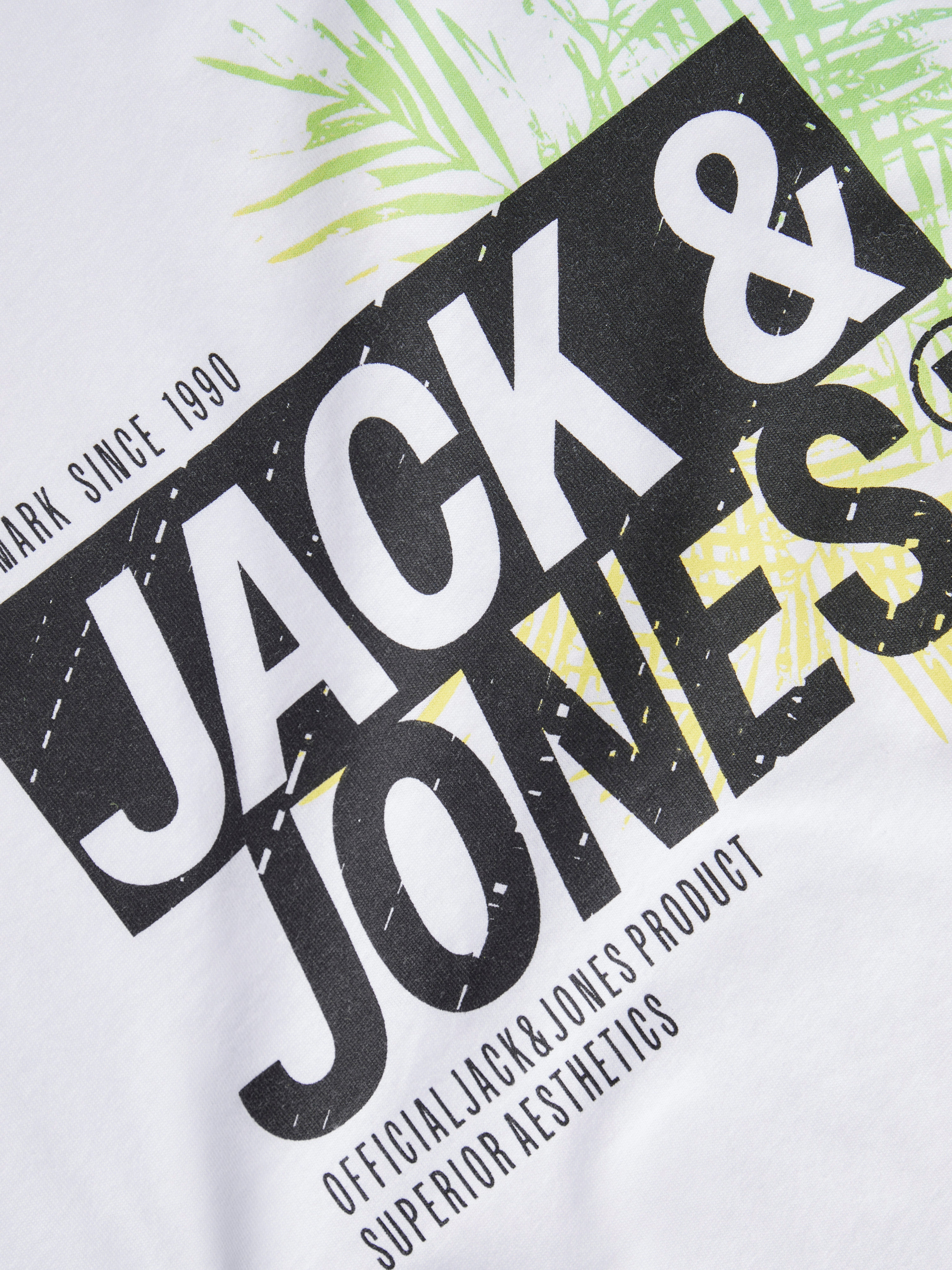 Jack & Jones Shirt met print JJJAXON TEE SS CREW NECK