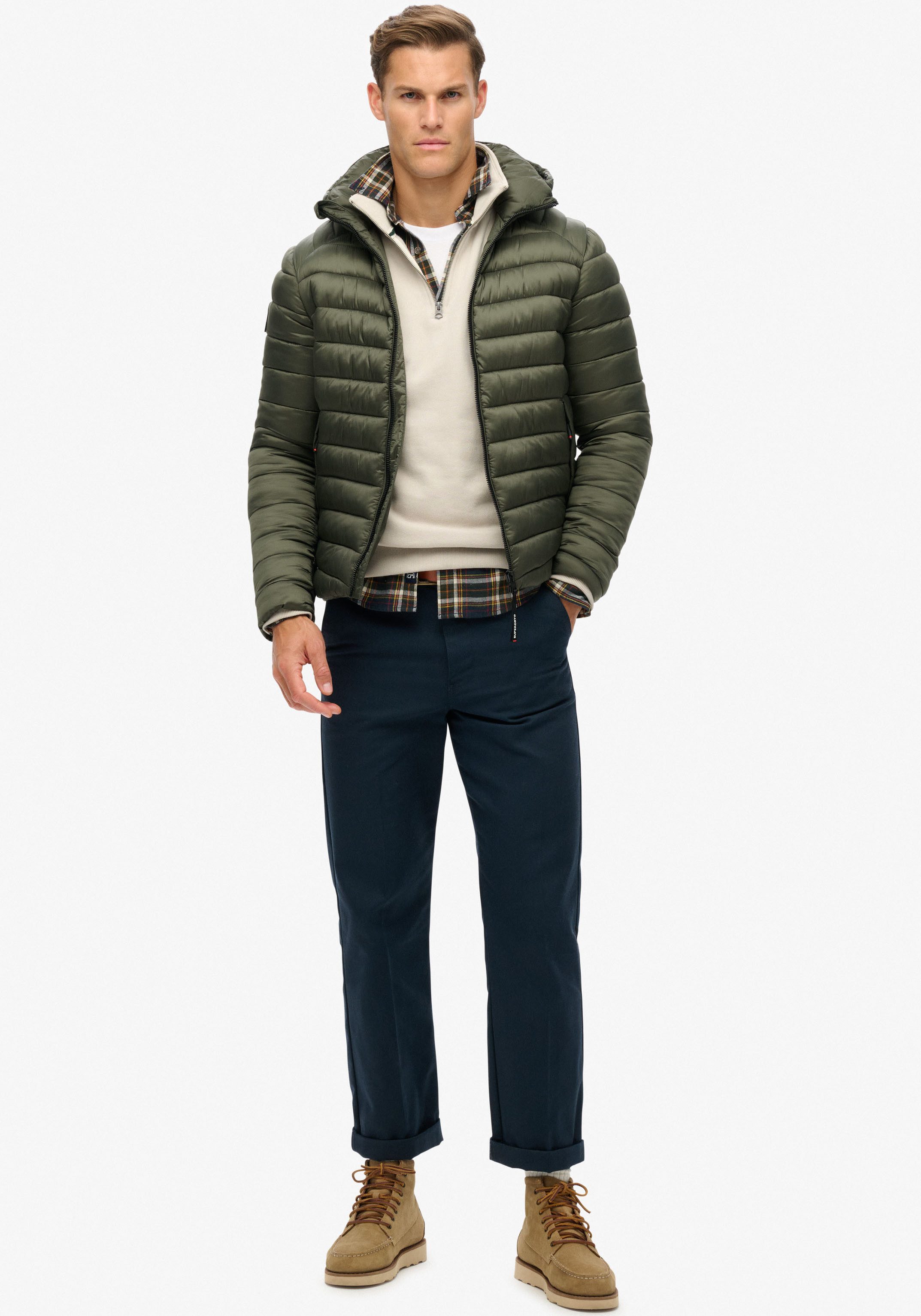Superdry Gewatteerde jas HOODED FUJI SPORT PADDED JKT