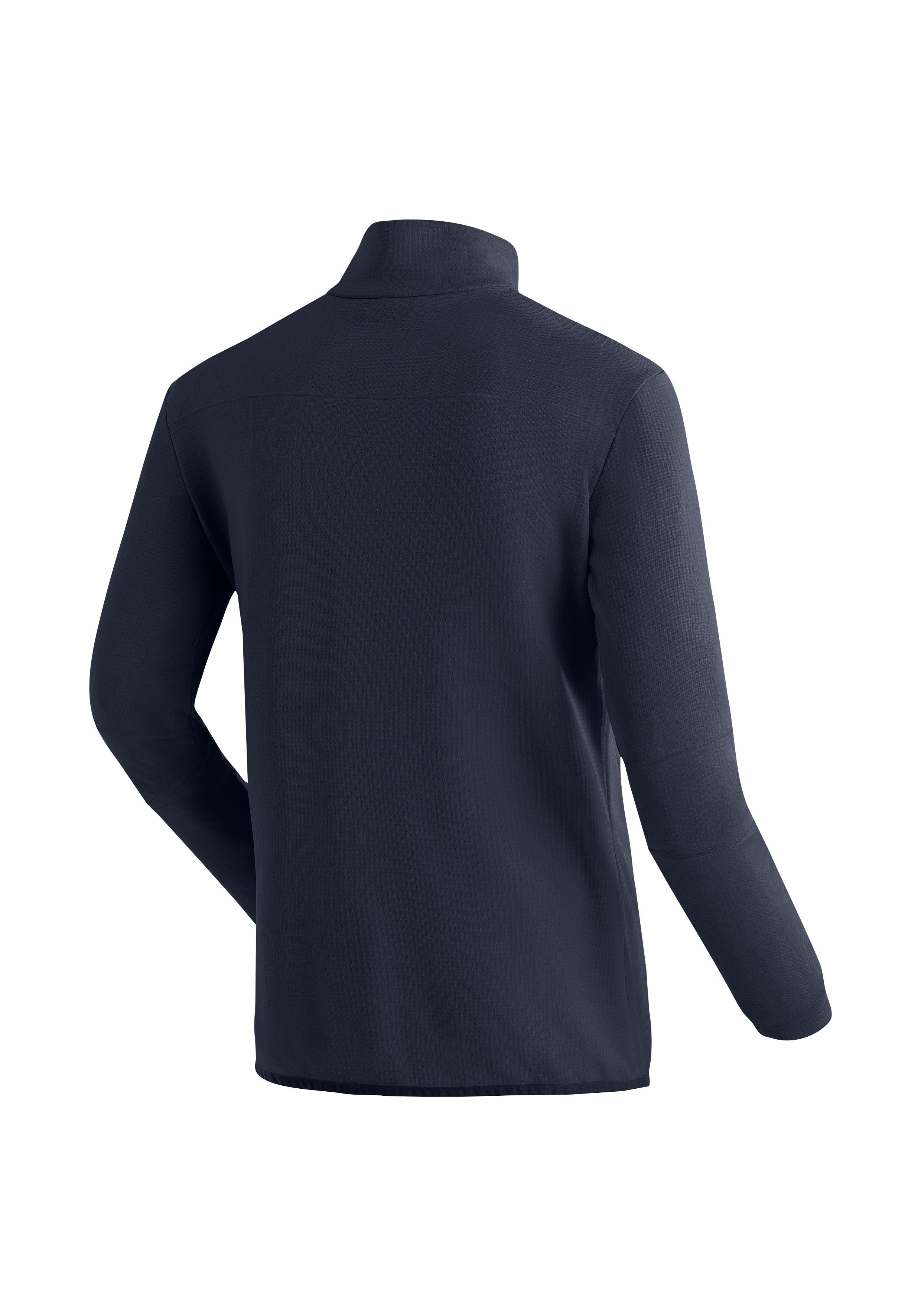 Maier Sports Fleecejack Sinaia M Heren midlayer, ademend en sneldrogend, slim fit