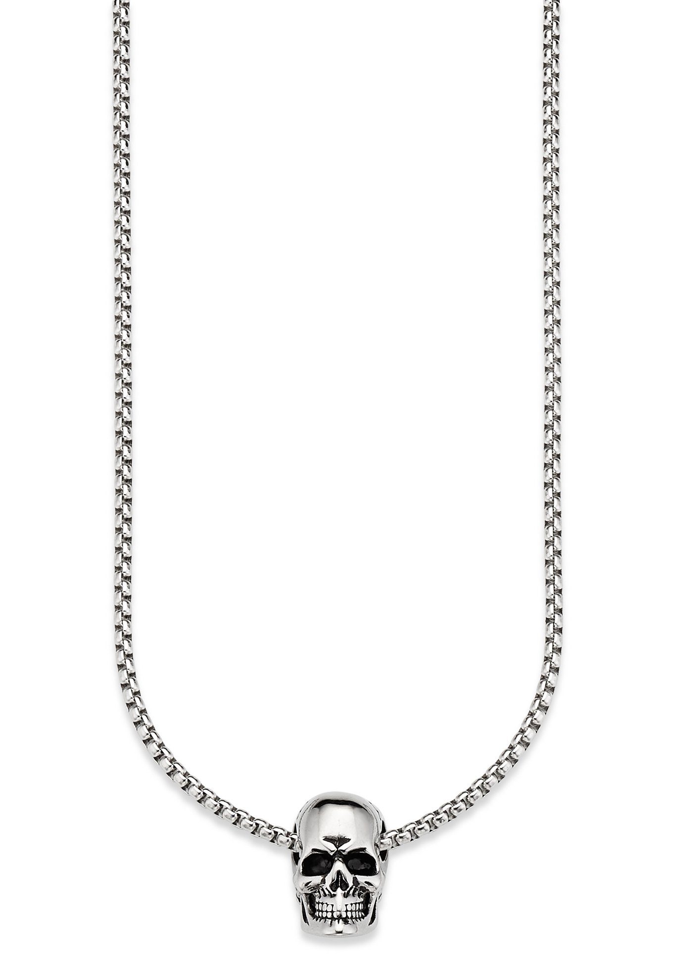 Bruno Banani Ketting met hanger Sieraad cadeau halsketting schedel doodskop, Venetiaanse ketting