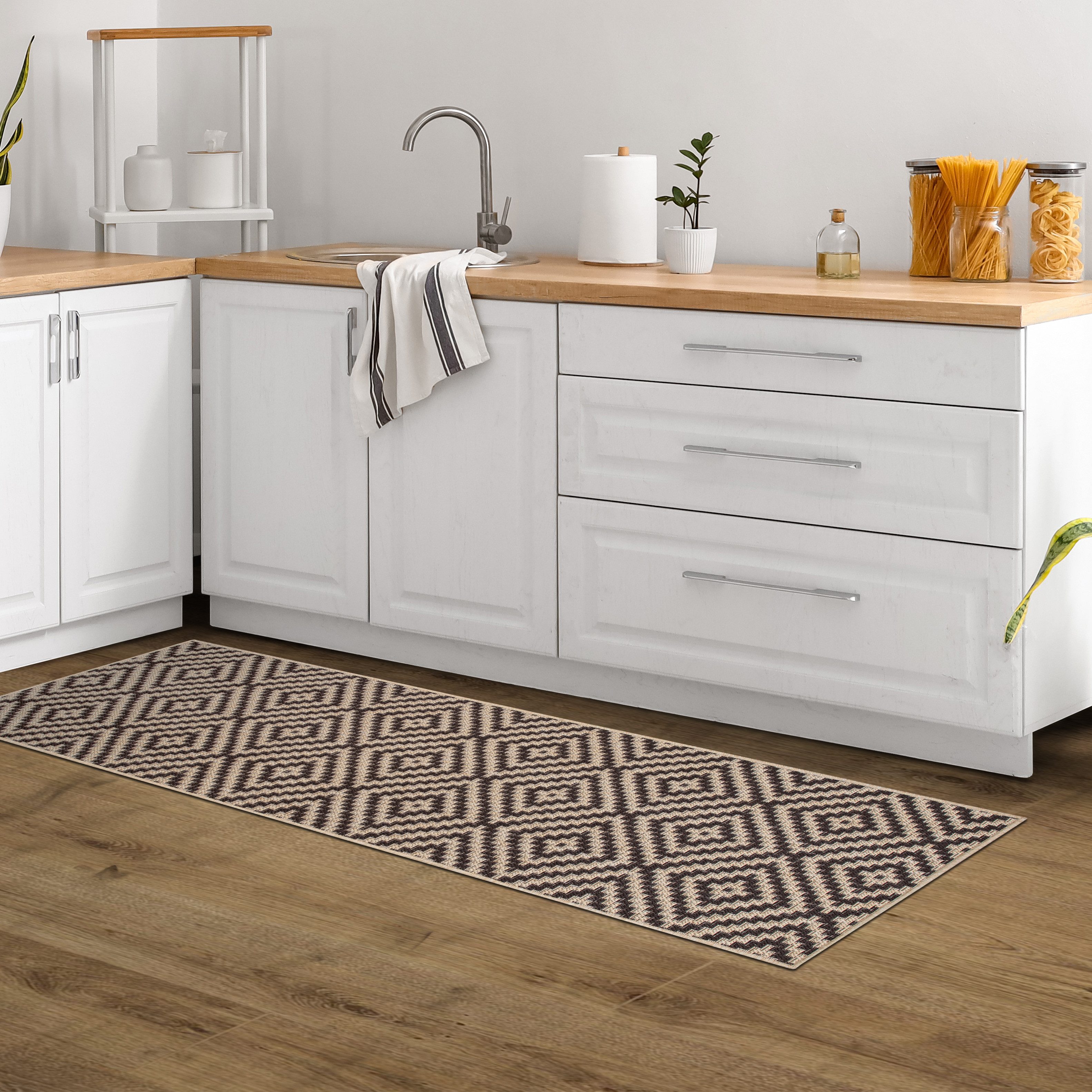 my home Vloerkleed Cordoba is ook als loper verkrijgbaar Geschikt voor binnen en buiten, sisal-look, weerbestendig & uv-bestendig, boho