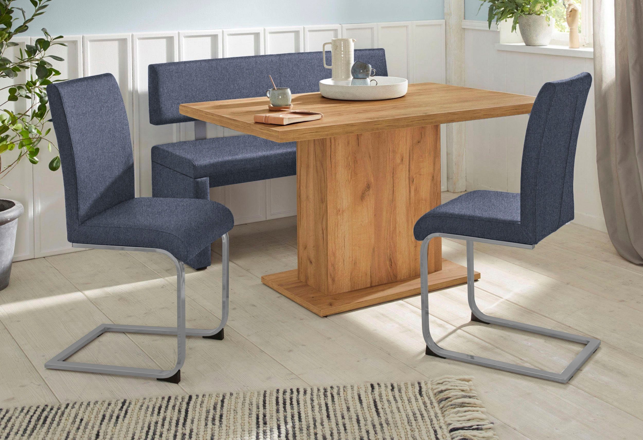 Home affaire Zitbank Charissa met leuning, breedte 140, 160 of 180 cm