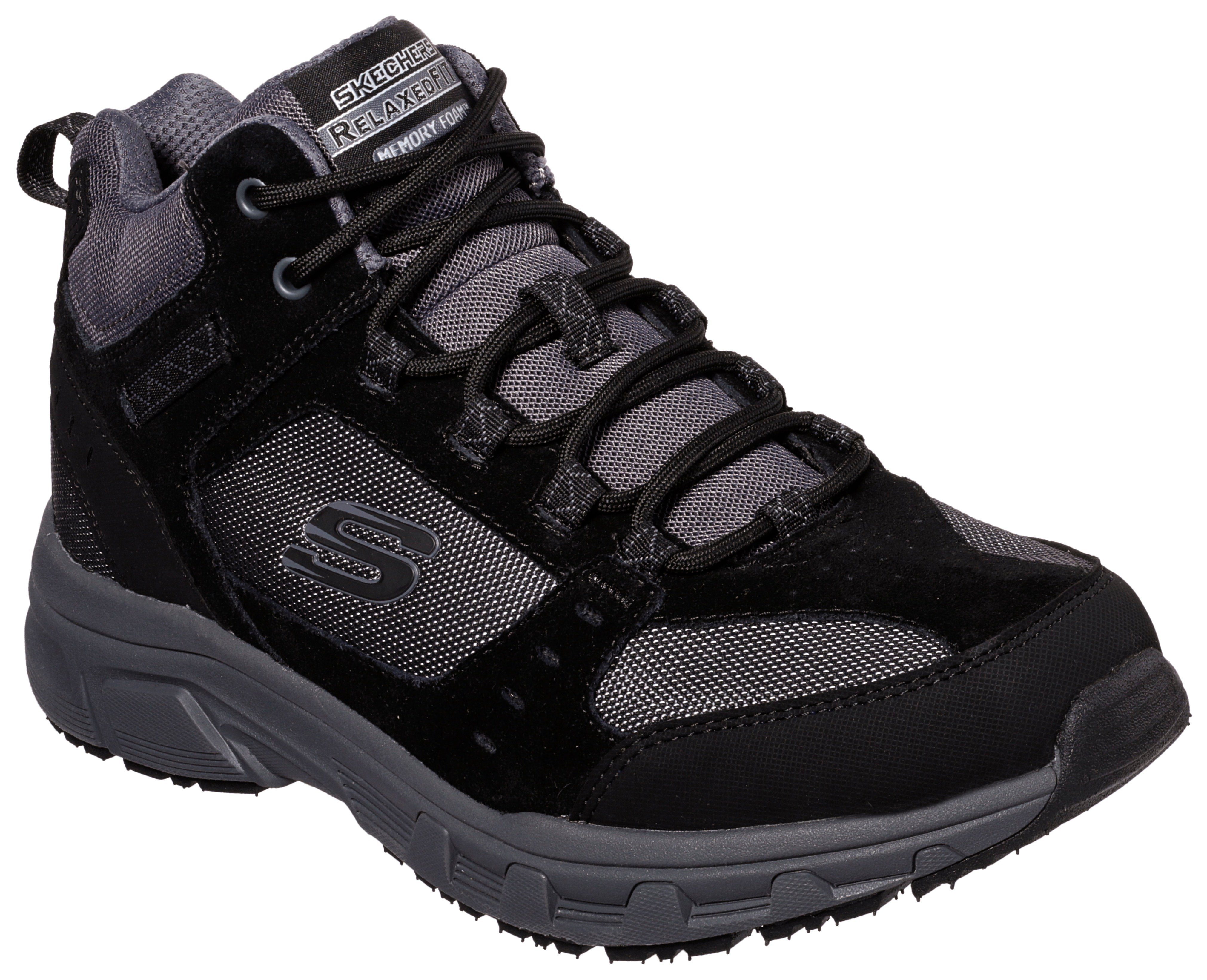 Skechers Hoge veterschoenen Oak Canyon Ironhide heren veterschoenen maat 41 EU zwart