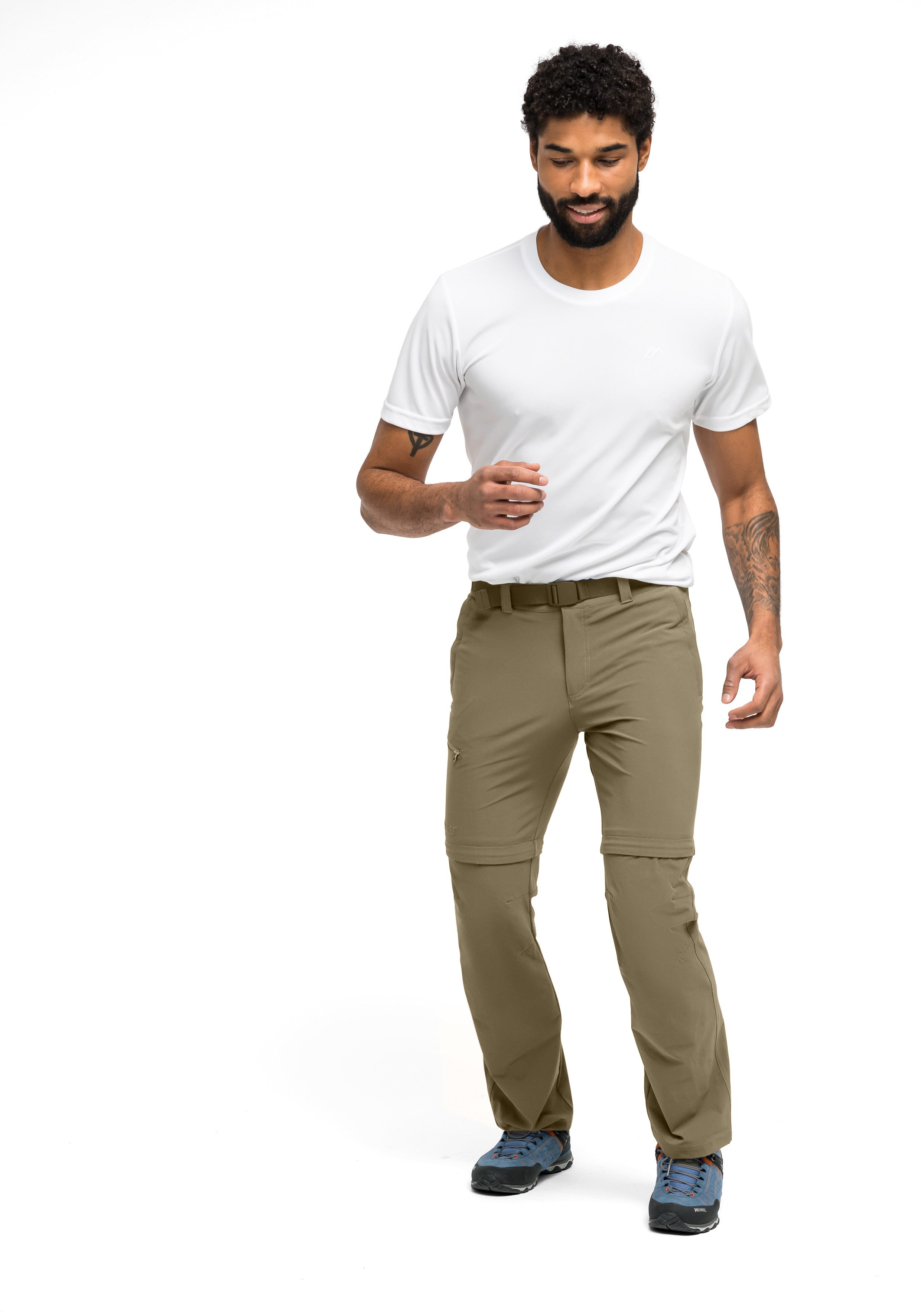 Maier Sports Functionele broek Tajo 2 Heren wandelbroek, afritsbare outdoorbroek, 4 zakken, regular fit