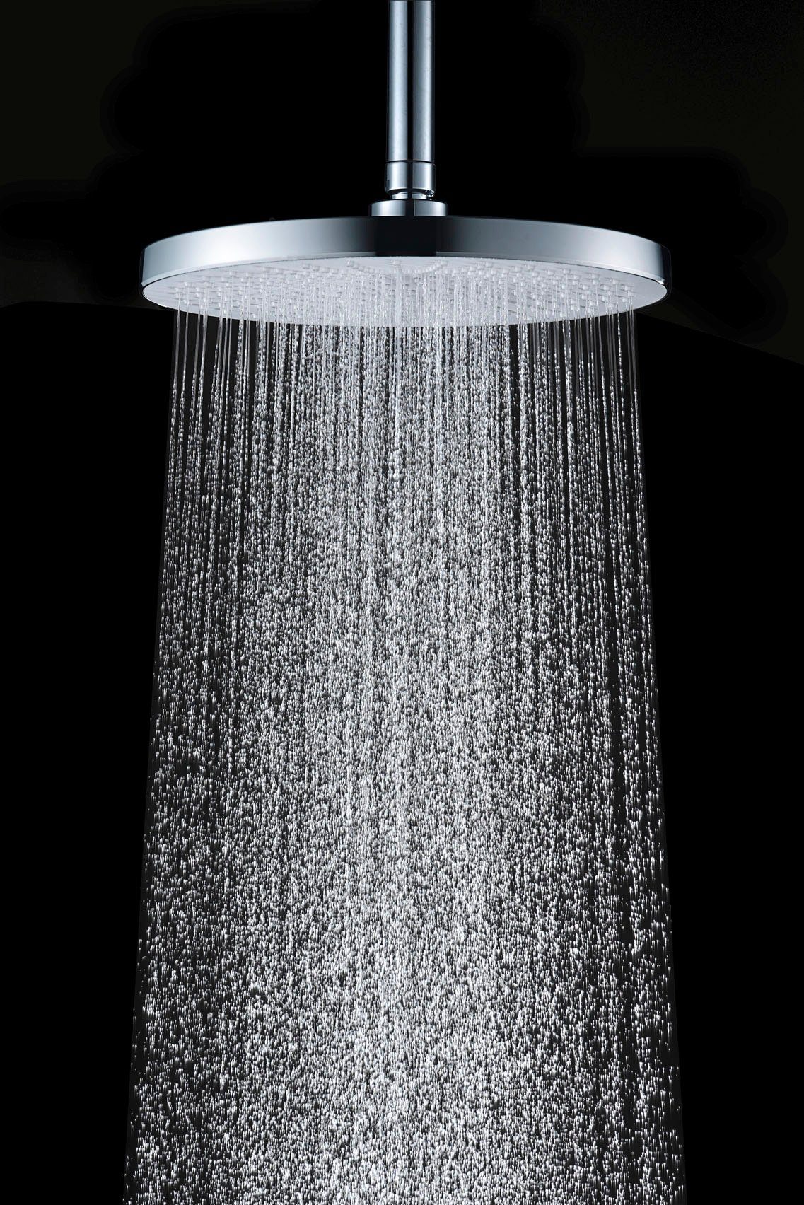 WENKO Regendouchekop Ultimate Shower Chroom/Wit, Ø 25 cm (1-delig)