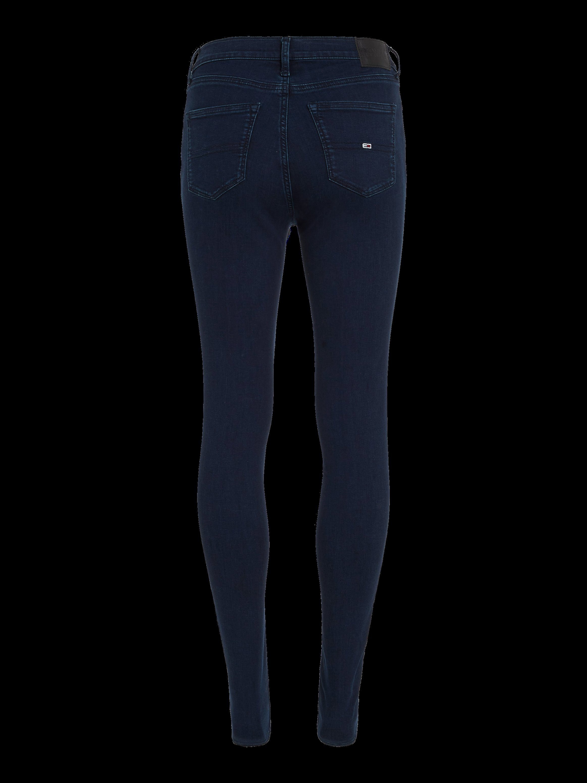 TOMMY JEANS Skinny fit jeans Nora Mid Rise Skinny Fit met tommy jeans-logobadge & borduursels