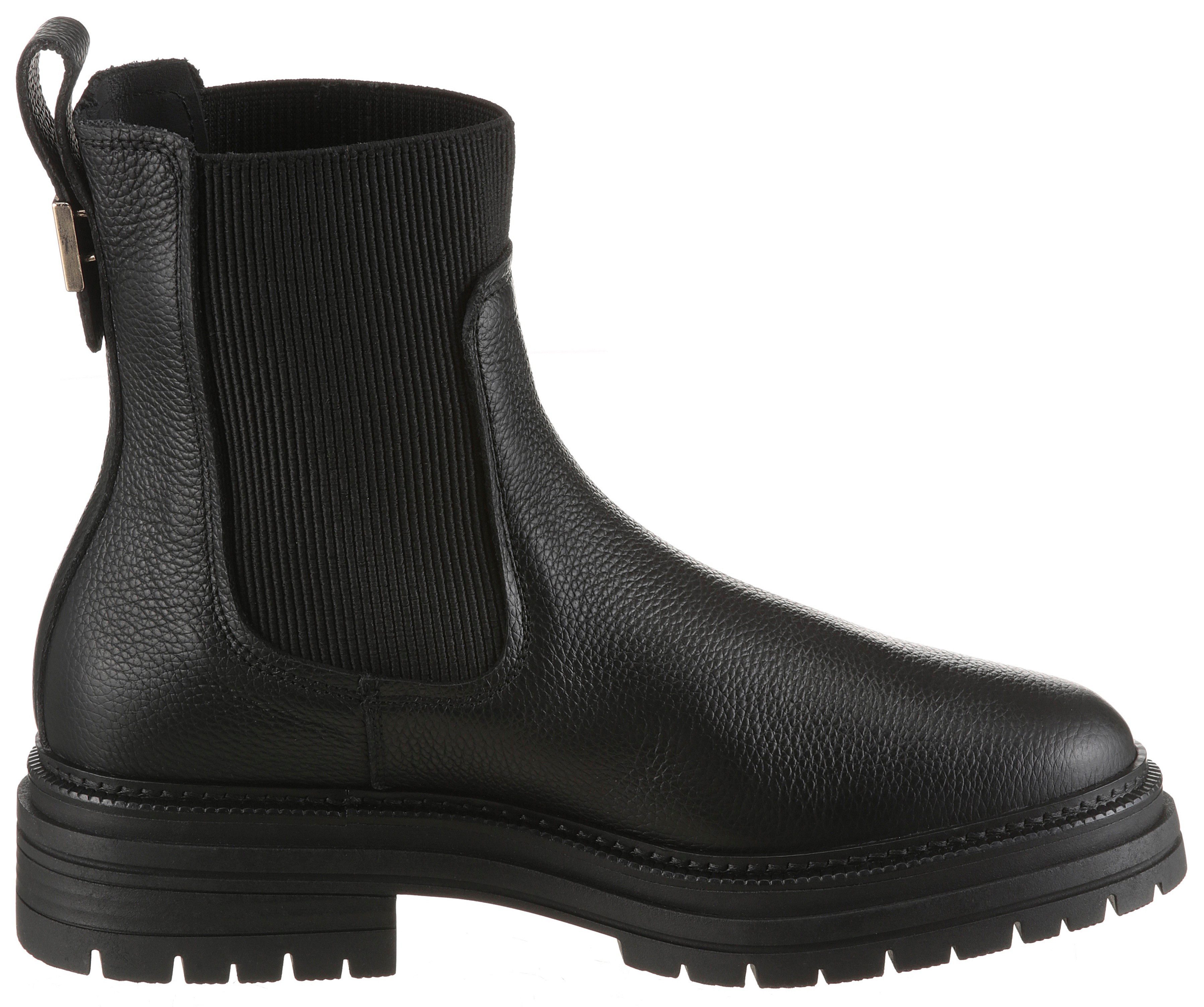 Tommy Hilfiger Winterlaarzen TH PLAQUE PEBBLE CHELSEA WARM