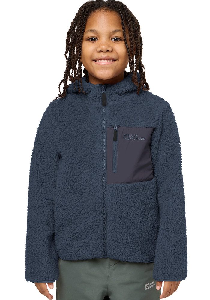 Jack Wolfskin Fleecejack ICE CURL HOOD JACKET K