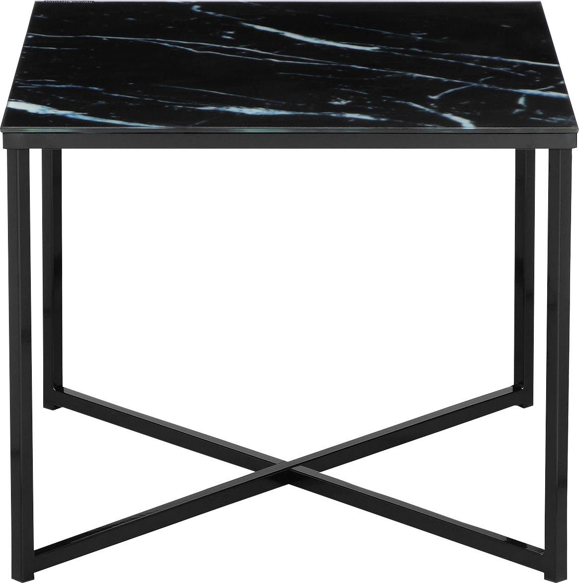 SalesFever Bijzettafel Tafelblad in marmerlook