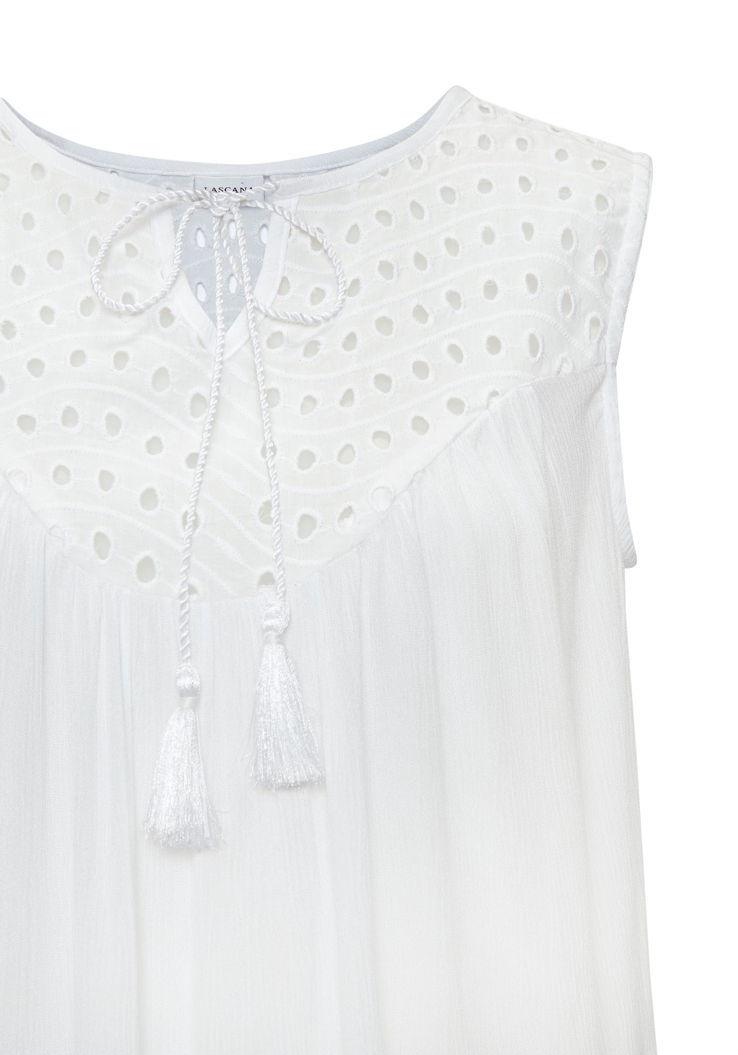 Lascana Top met broderie anglaise
