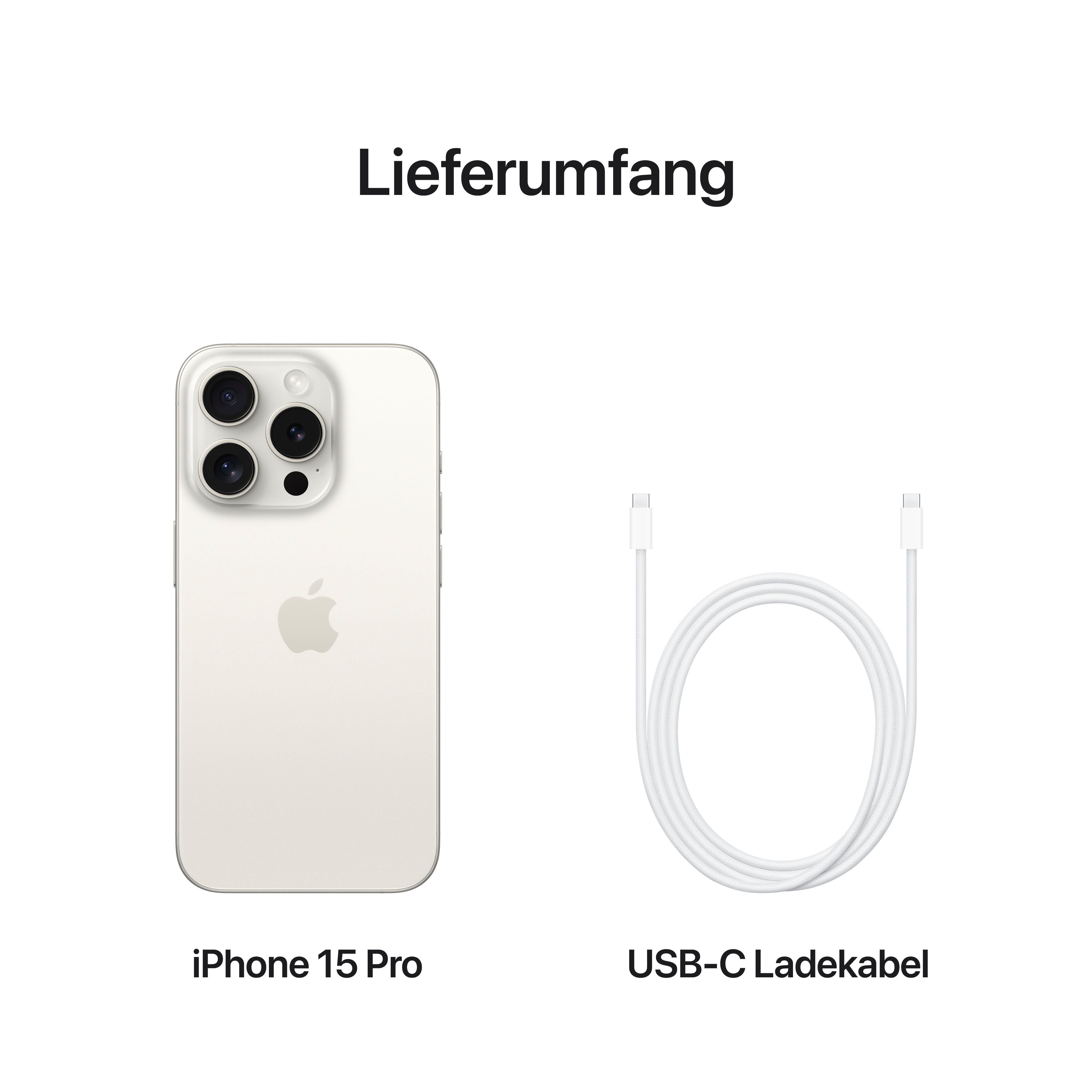 Apple Smartphone iPhone 15 Pro, 128 GB