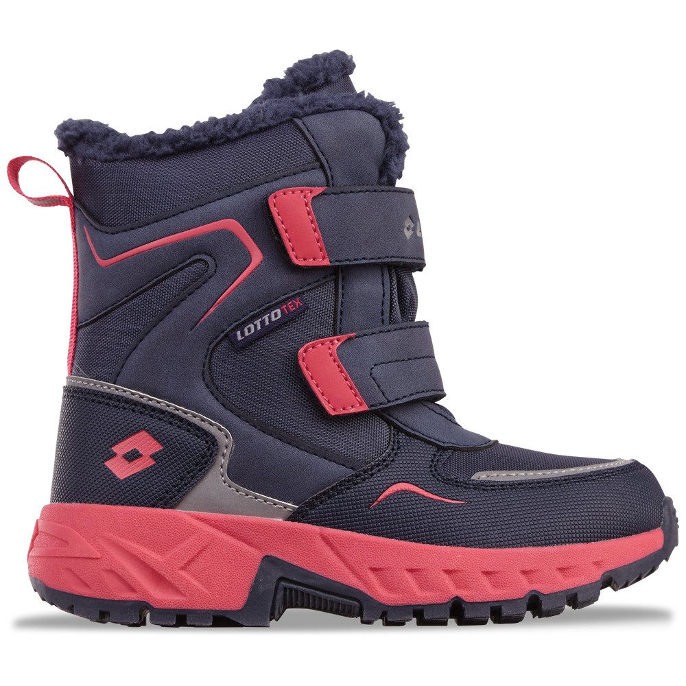 lotto Klittenbandboots waterdicht, windwerend & ventilerend wandelen & outdoor blauw