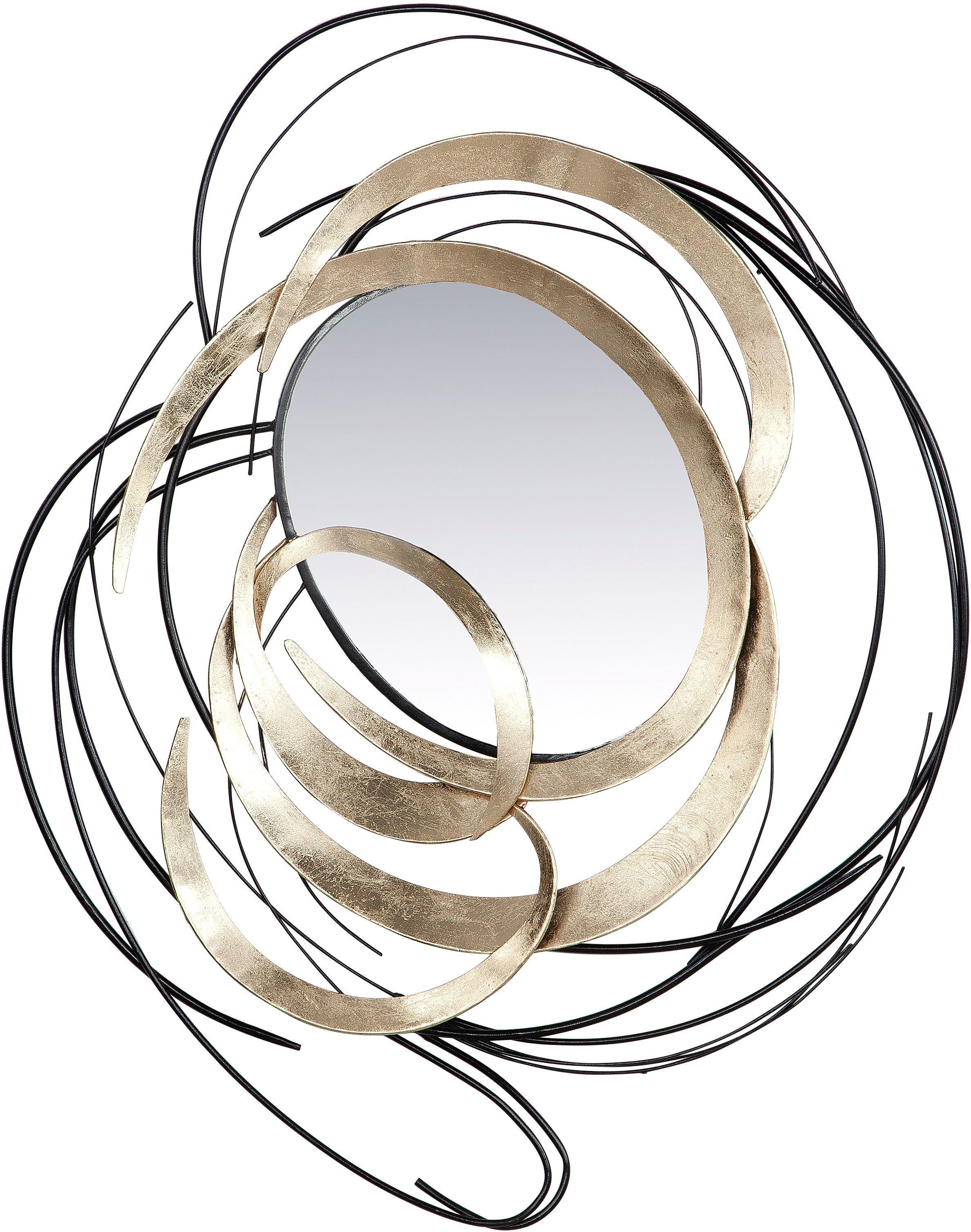 Casablanca by Gilde Sierobject voor aan de wand Wandrelief Elegante (1 stuk) sierobjecten zwart