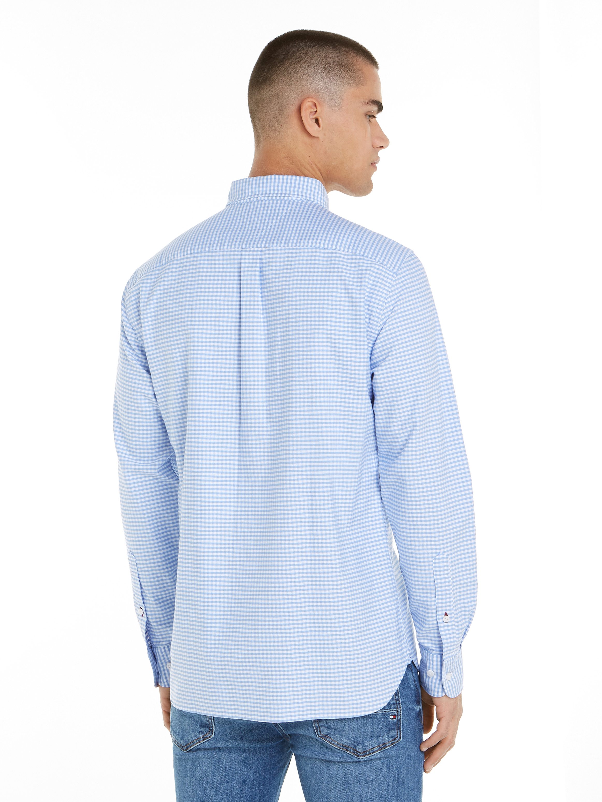 Tommy Hilfiger Overhemd met lange mouwen HERITAGE OXFORD GINGHAM RF SHIRT