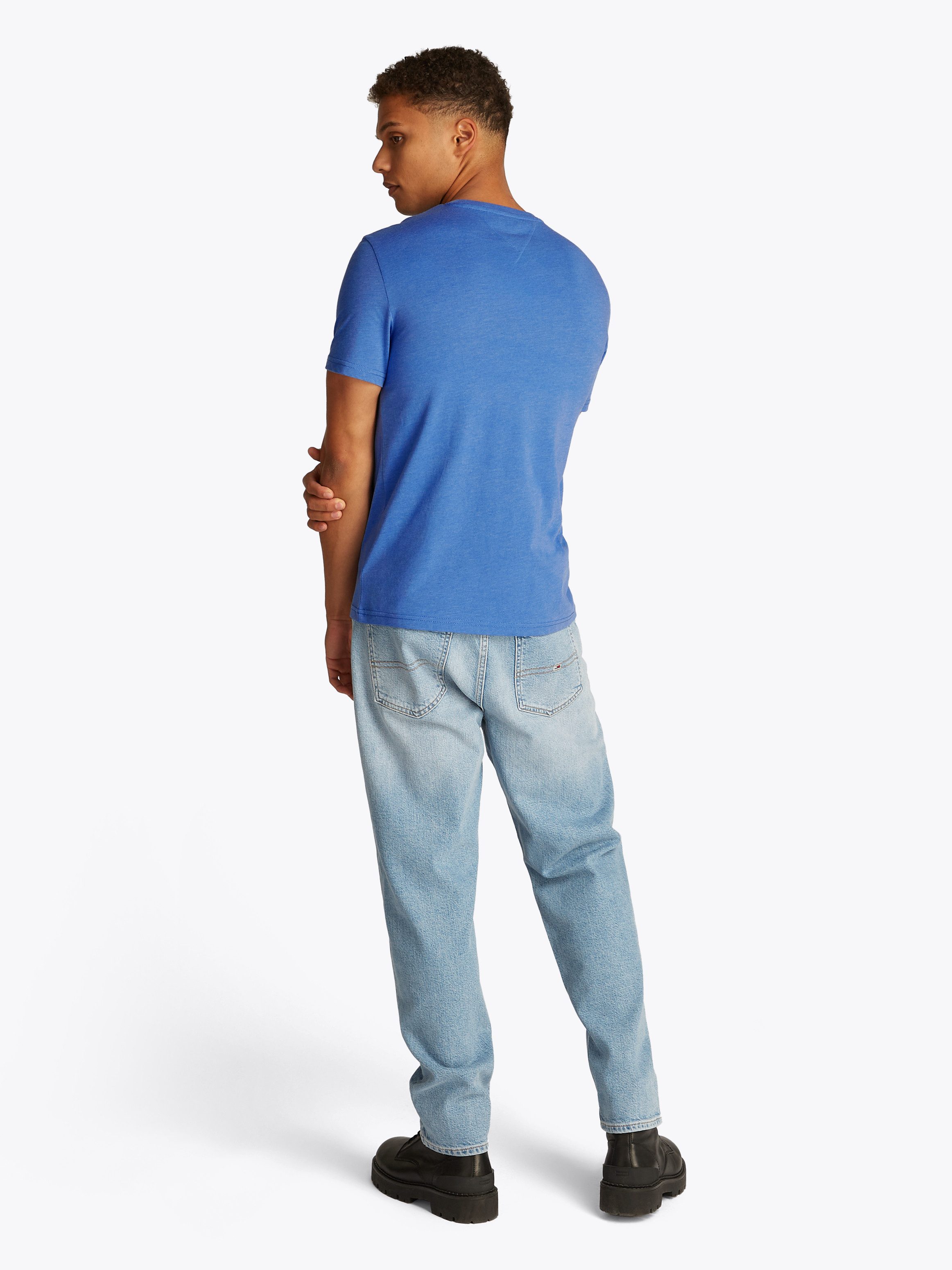 TOMMY JEANS T-shirt TJM XSLIM JASPE HTR TEE EXT
