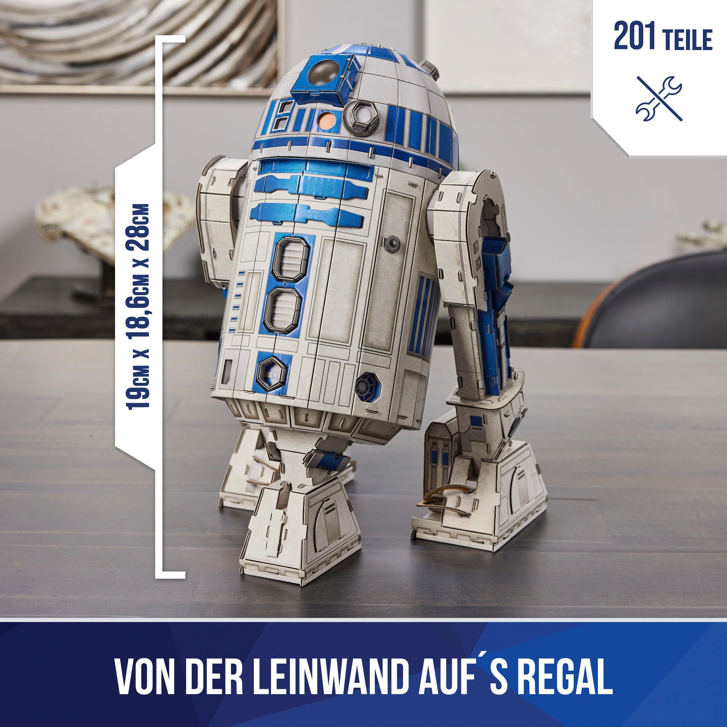 Spin Master 3D-puzzel 4D Build - Star Wars - R2-D2 robot