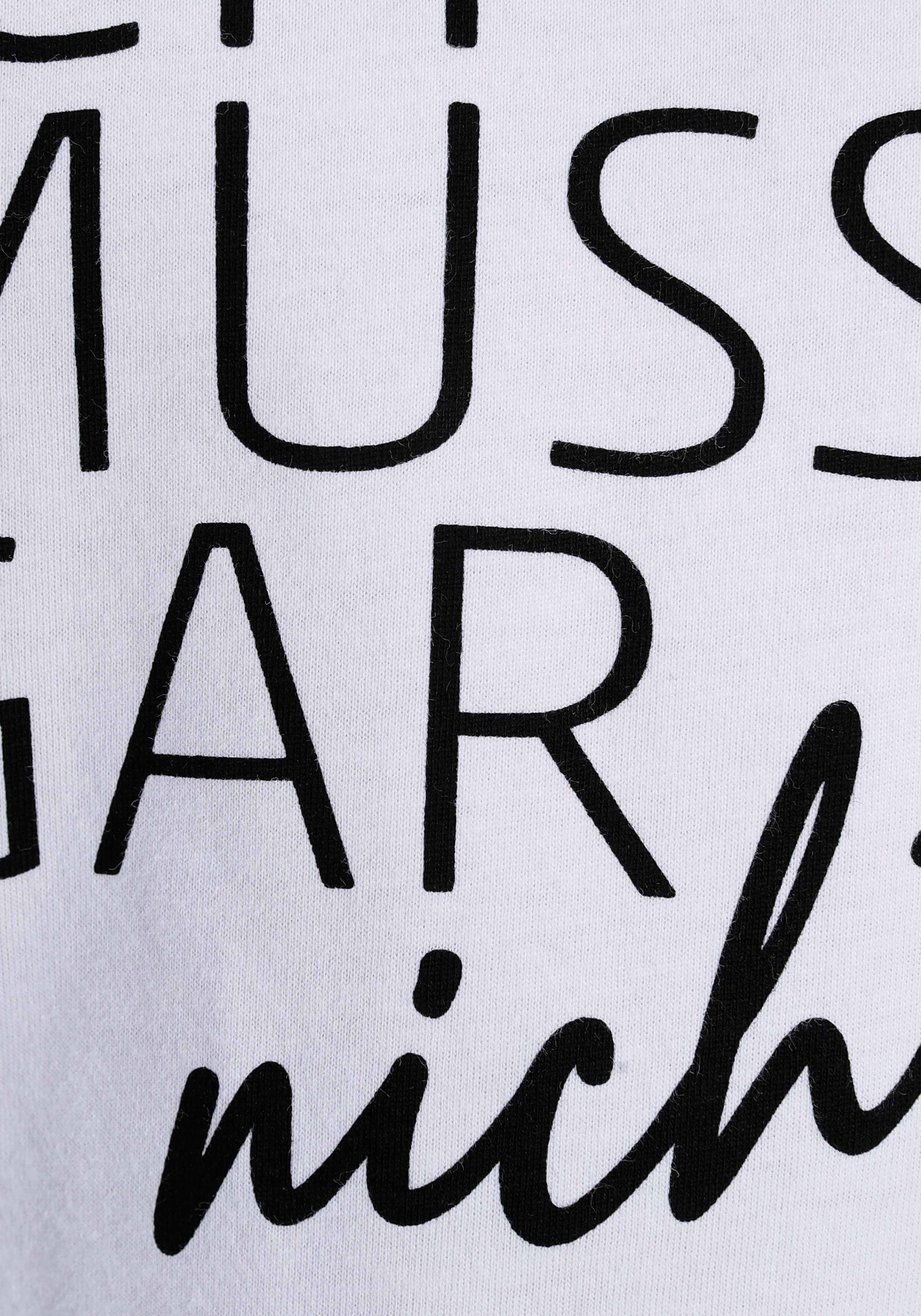 KIDSWORLD T-shirt Ich muss gar nichts! Korte mouwen, wijde pasvorm, met frisse statements en slogans