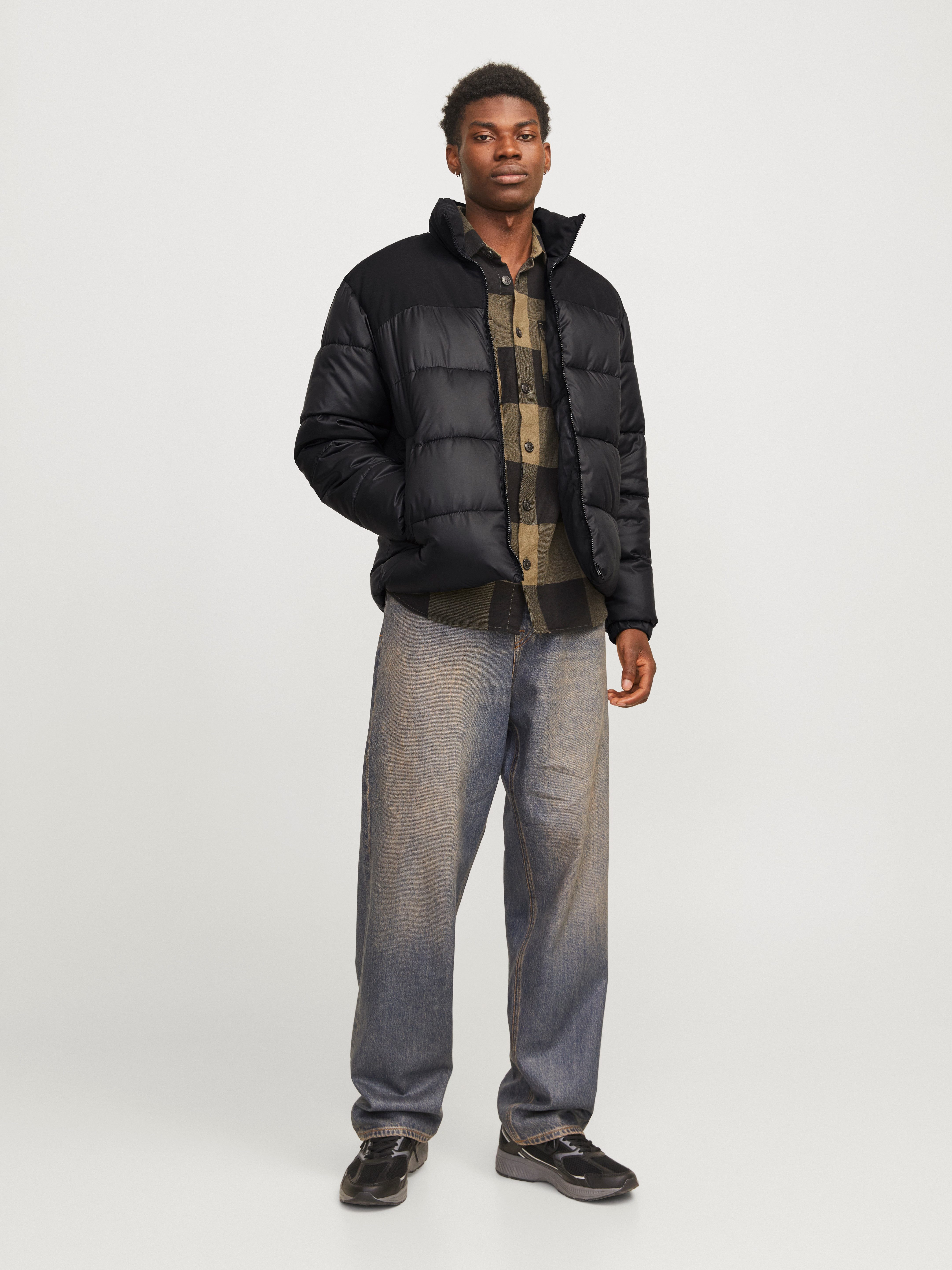 Jack & Jones Gewatteerde jas JJMOON STAND COLLAR PUFFER