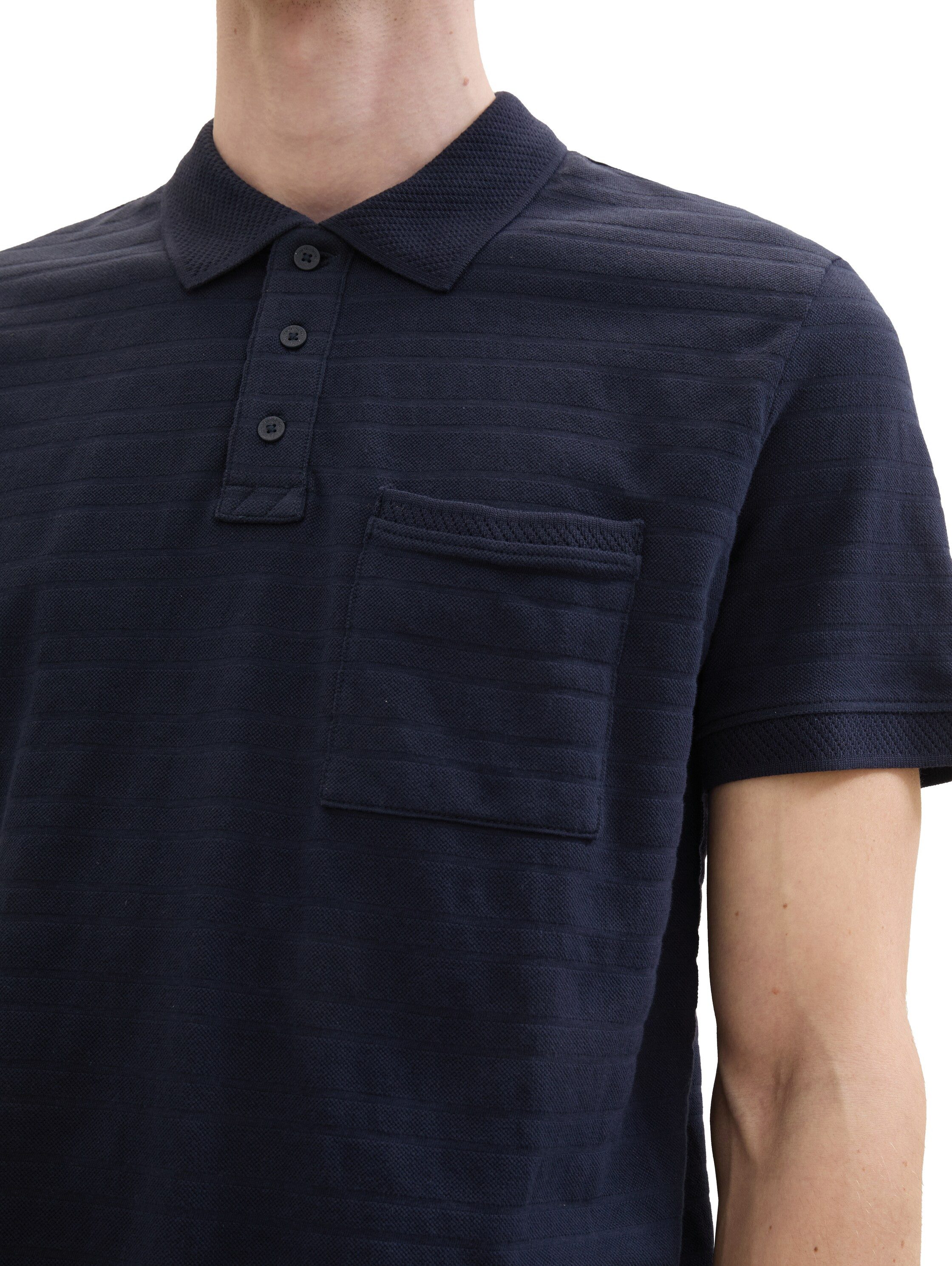 Tom Tailor Poloshirt met structuur