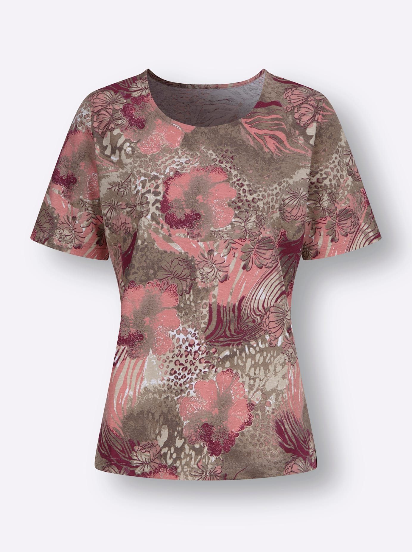 Classic Basics Shirt met ronde hals (1-delig)