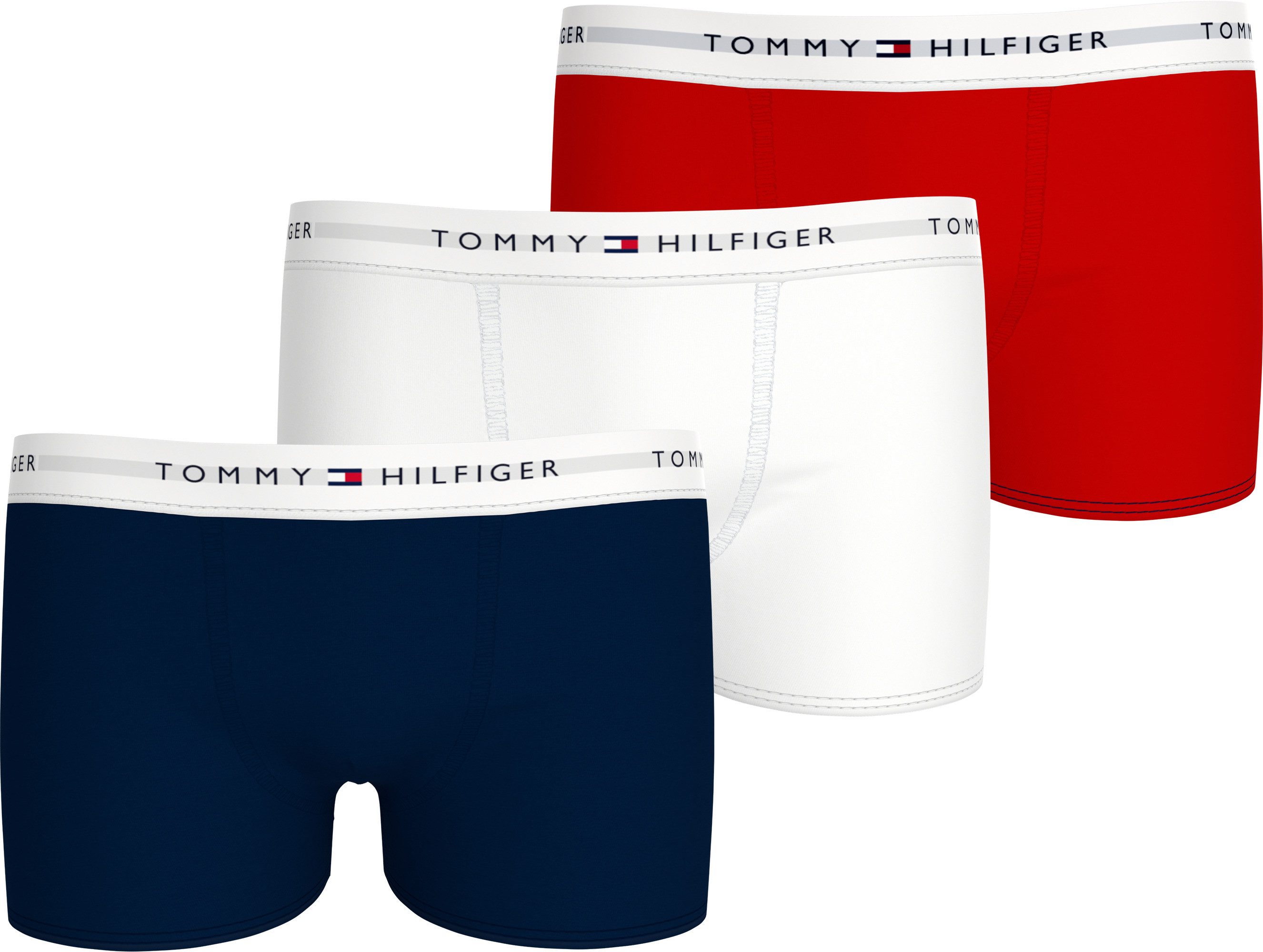 Tommy Hilfiger Underwear Trunk 3P TRUNK met logo-stretchband (3 stuks)