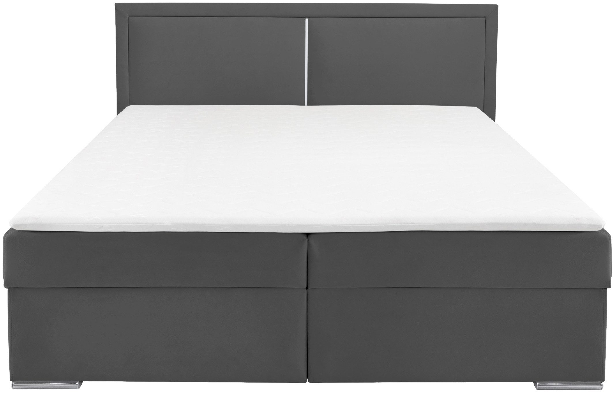 COLLECTION AB Boxspring Athena Incl. LED-verlichting, topper en opbergruimte