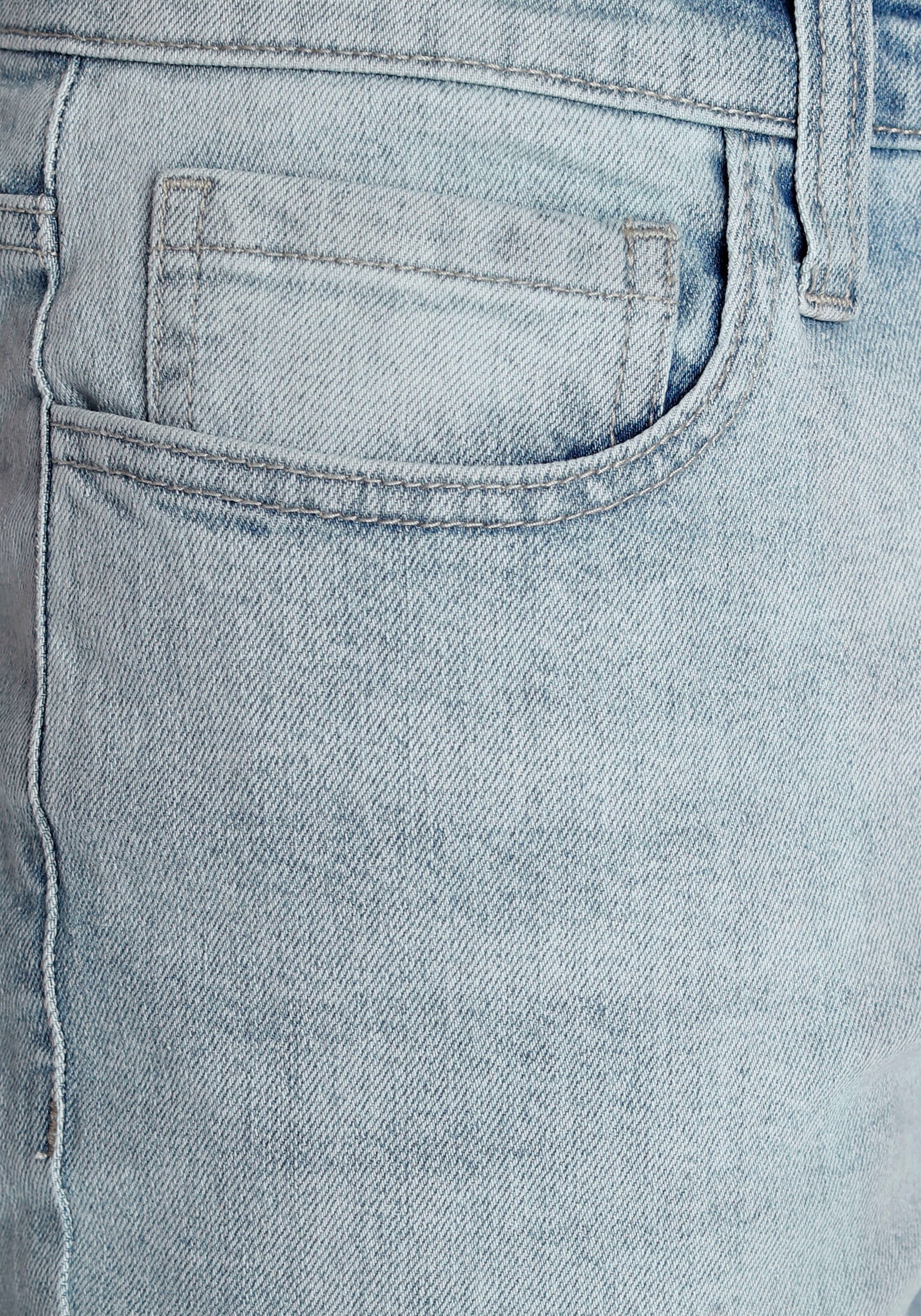 AJC Slim fit jeans in 5-pocketsstijl