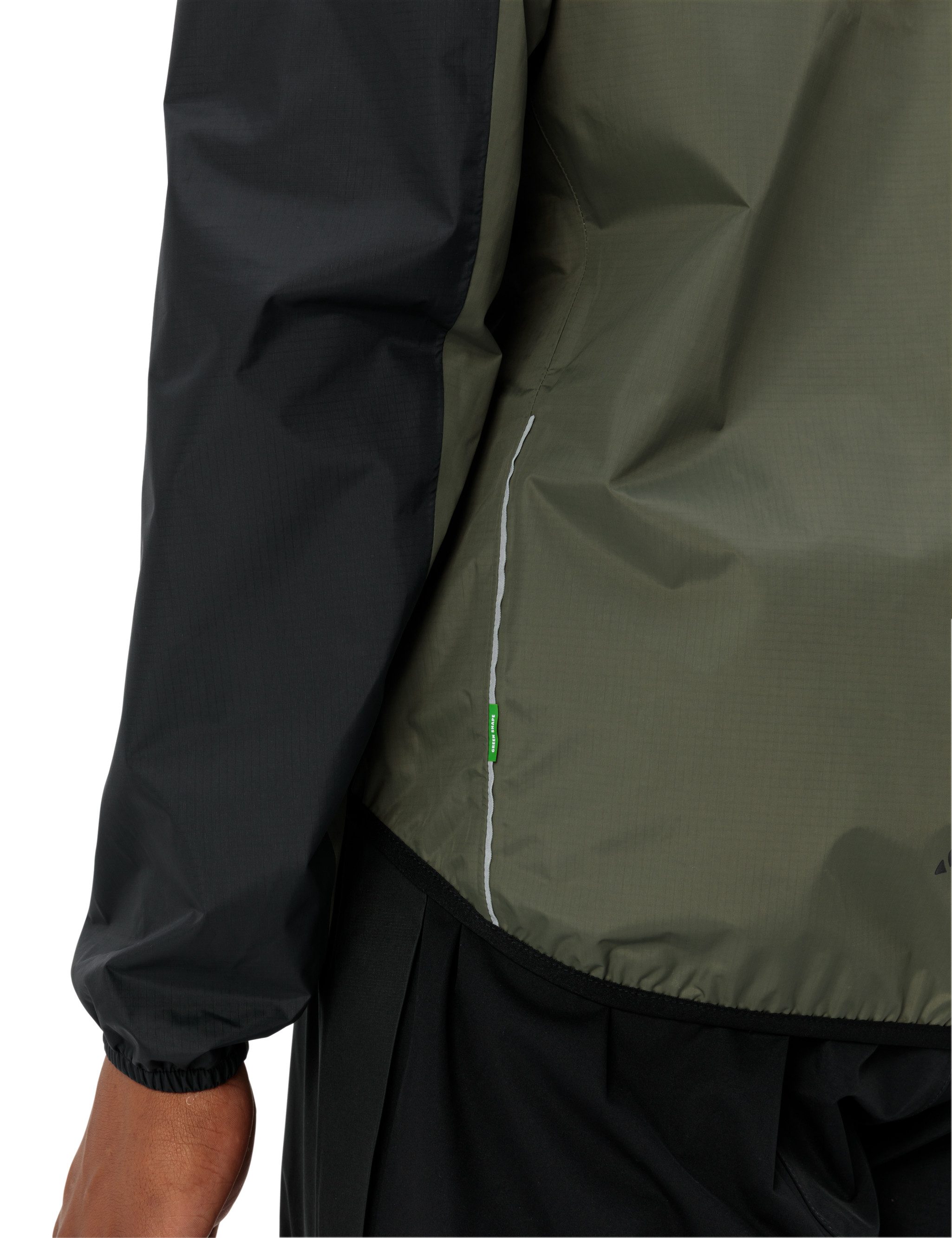 VAUDE Fietsjack MEN'S DROP JACKET III Waterdicht & winddicht & ademend (1 stuk)