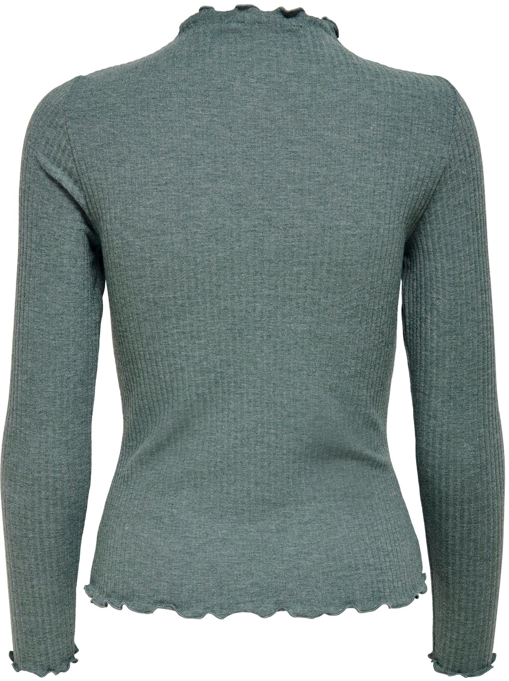 Only Shirt met lange mouwen ONLEMMA L/S HIGH NECK TOP