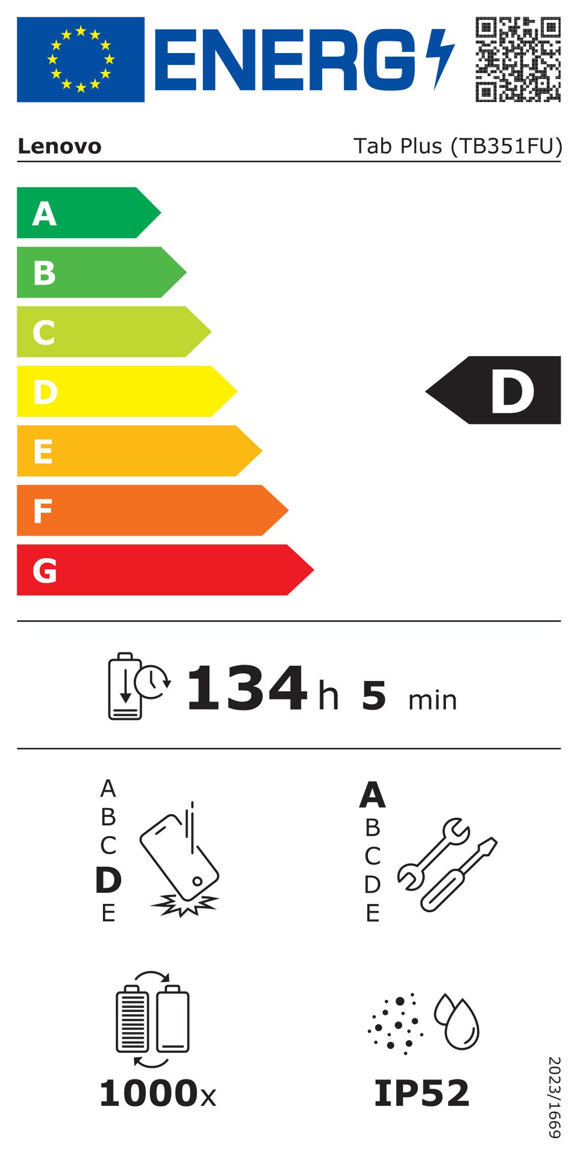 Lenovo Tablet Tab Plus (11,5 inch), 11,5", Android