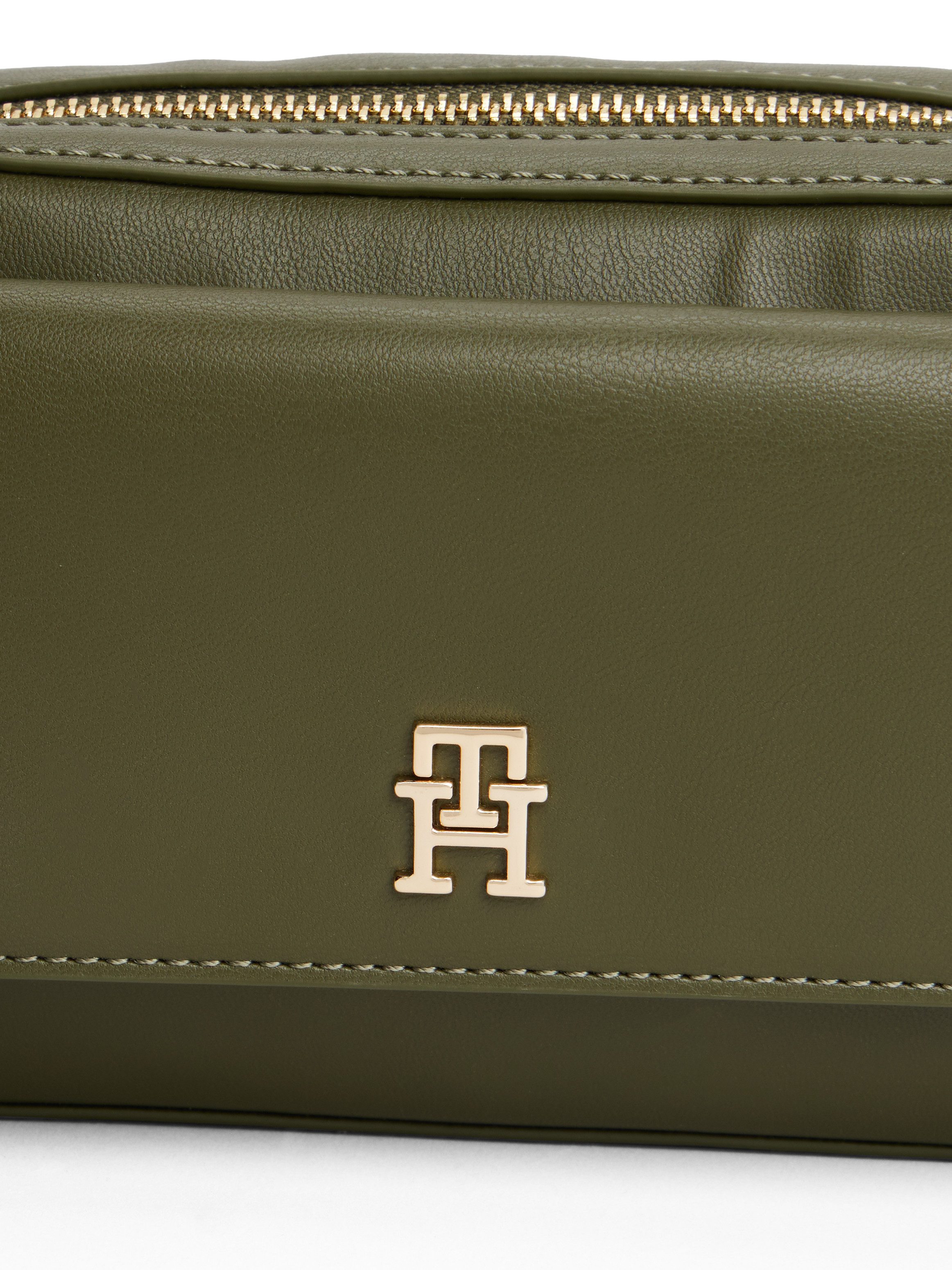 Tommy Hilfiger Minibag TH ICON CAMERA BAG , dames schoudertas, schoudertas met th-logo-embleem