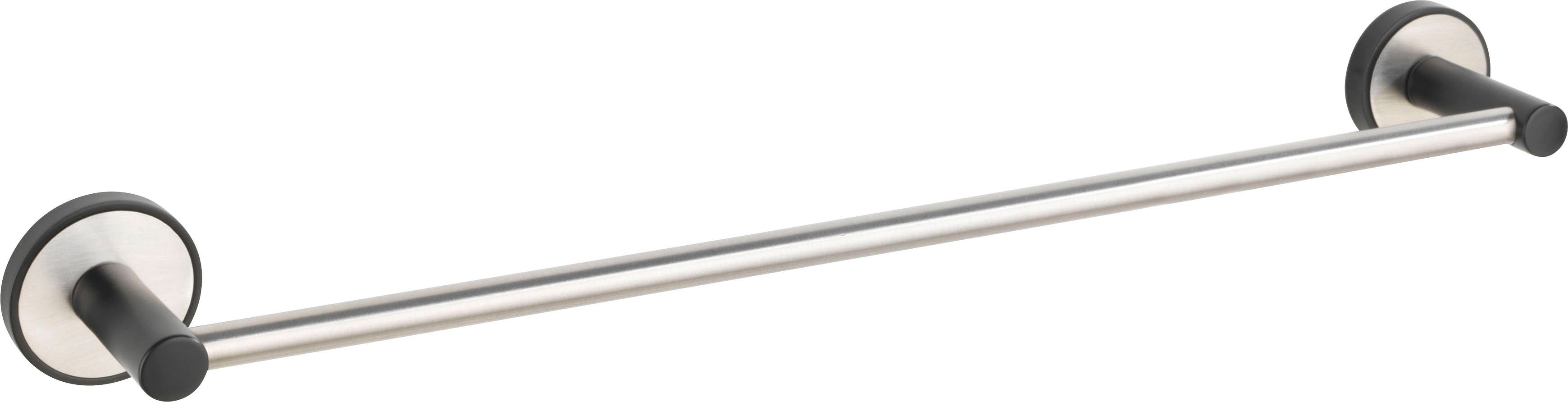 WENKO Handdoekstang UV-Loc Udine bevestigen zonder boren handdoekhouders zilver(kleur)