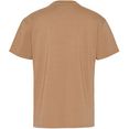 tommy jeans t-shirt tjm tiny tommy circular tee beige
