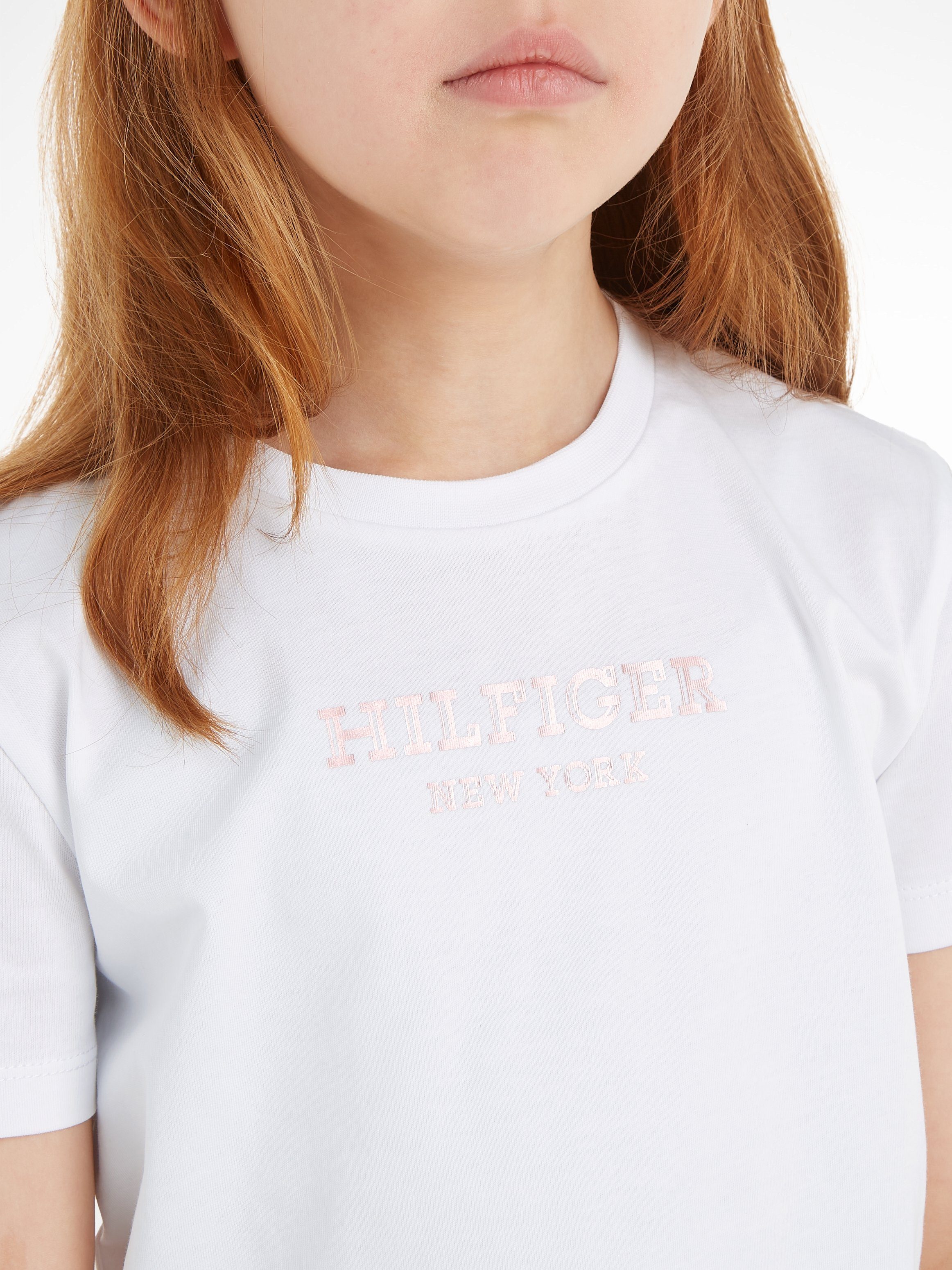 Tommy Hilfiger T-shirt MONOTYPE FOIL PRINT TEE S/S