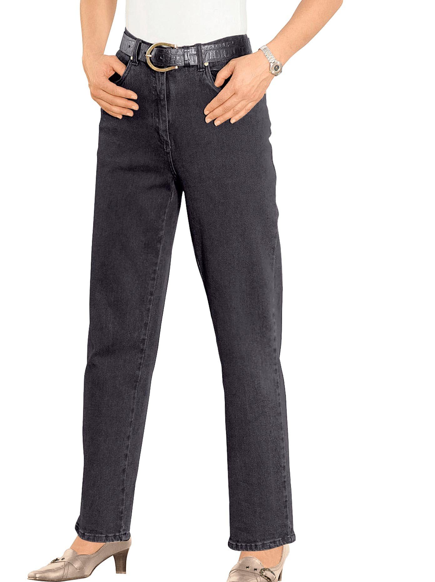 Classic Prettige jeans dames skinny jeans maat 20 zwart
