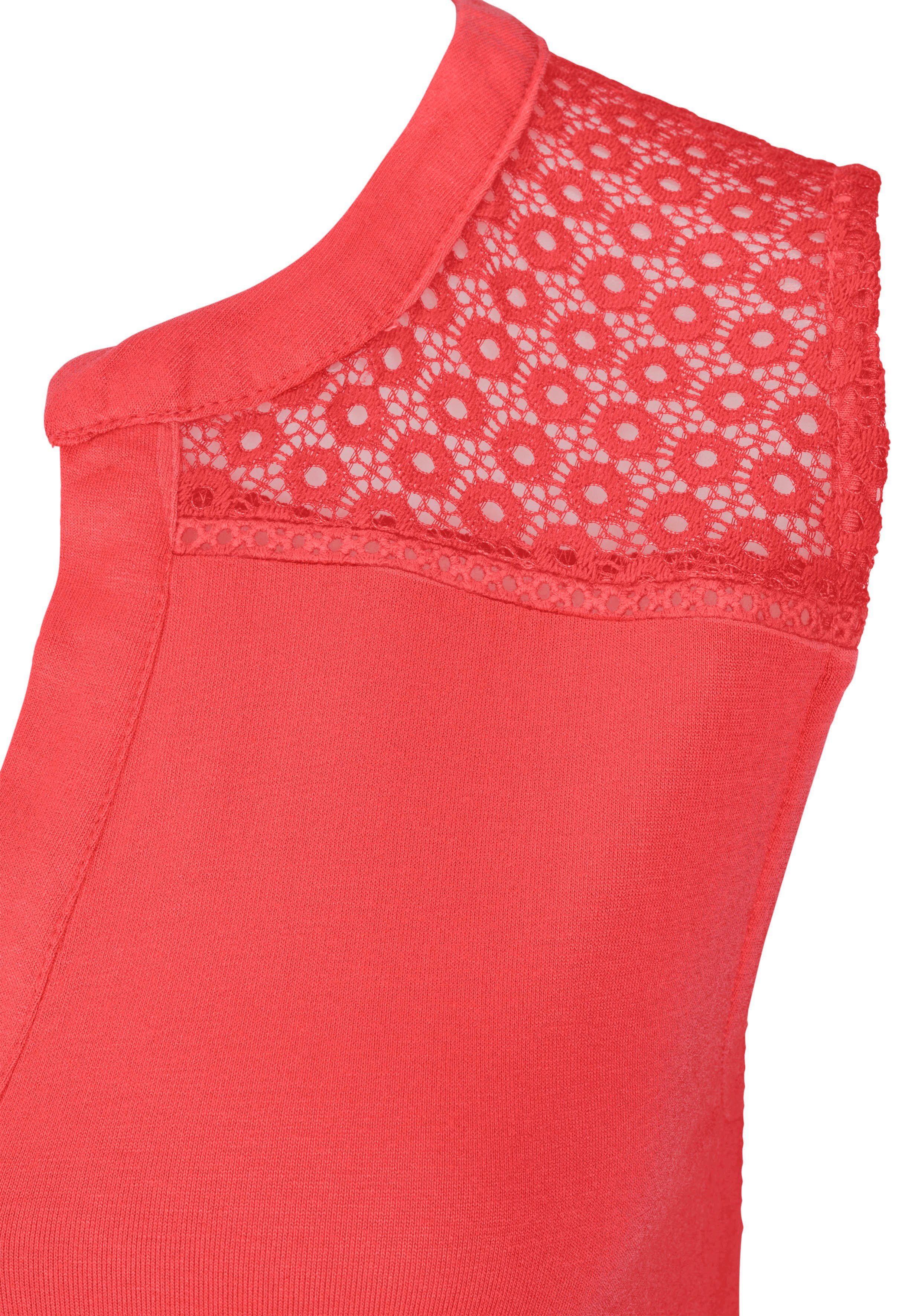 s.Oliver RED LABEL Beachwear Strandtop met inzet bovenaan